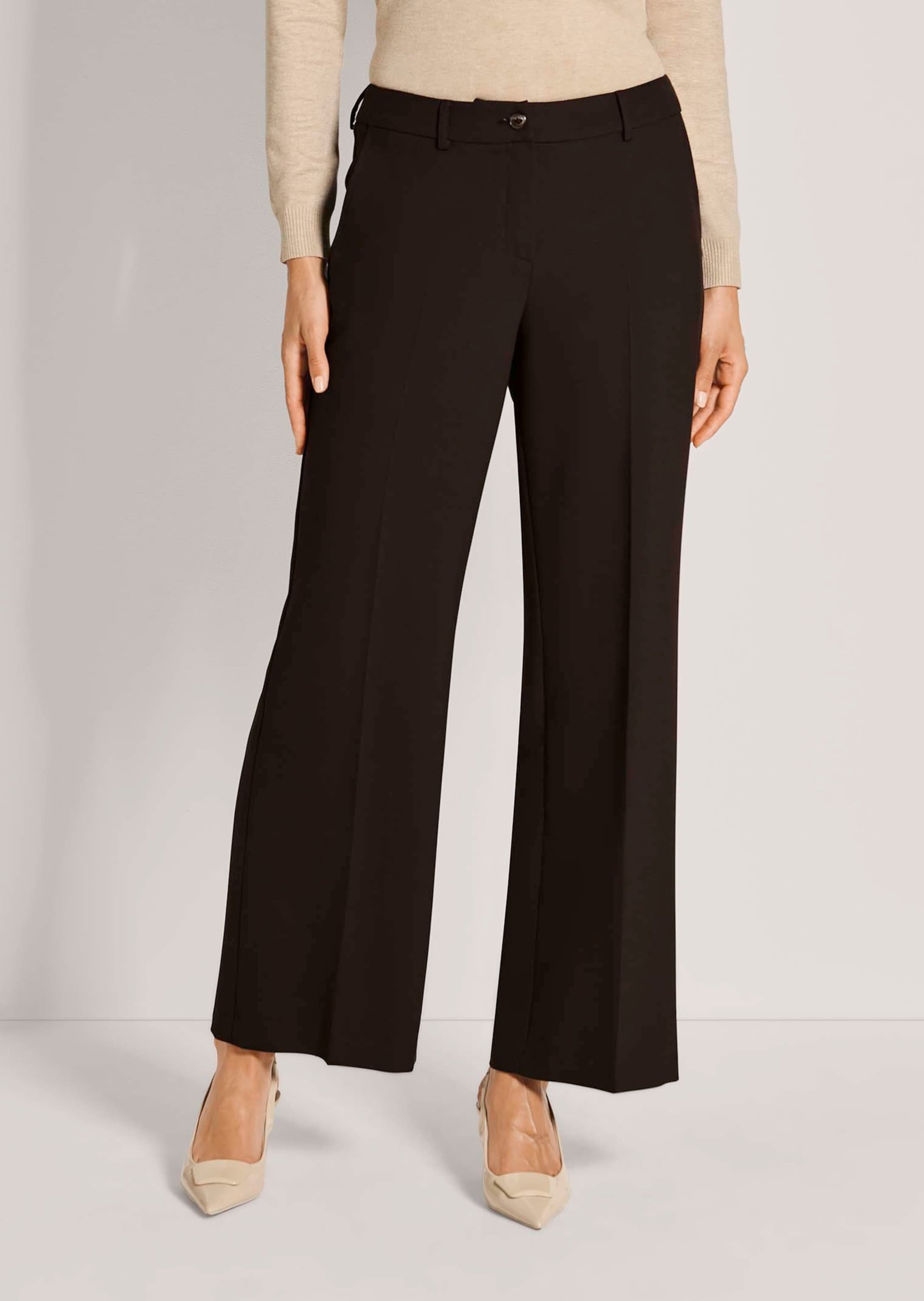 MADELEINE Bügelfaltenhose »Hose Weite Bügelfalten-Hose, 7/8-Länge«