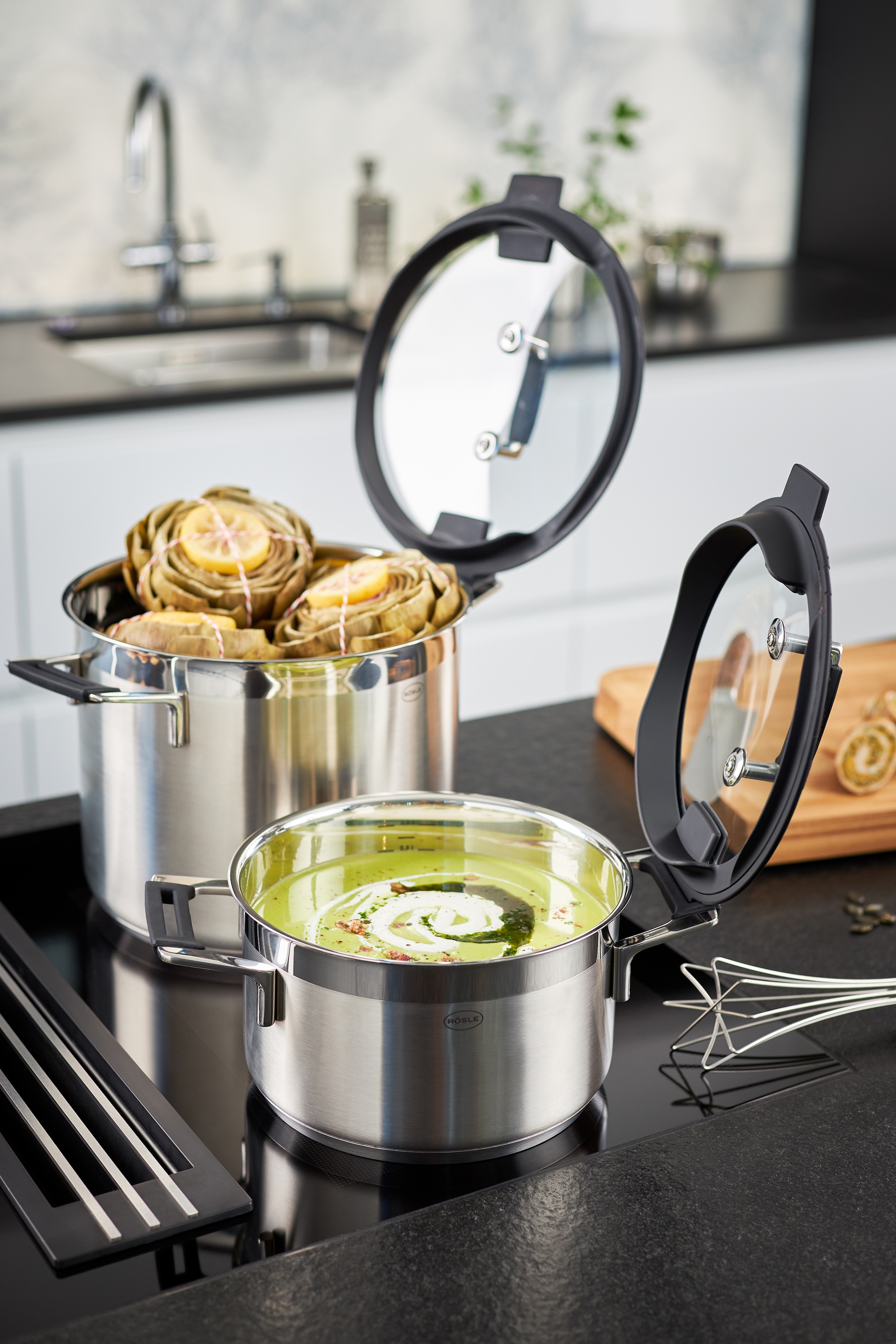 RÖSLE Kochtopf »SILENCE PRO« Edelstahl 18/10