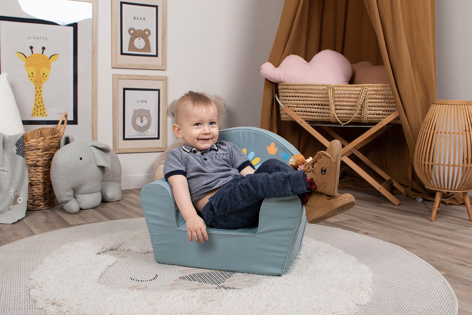 Knorrtoys® Sessel »Dino«, für Kinder; Made in Europe bei
