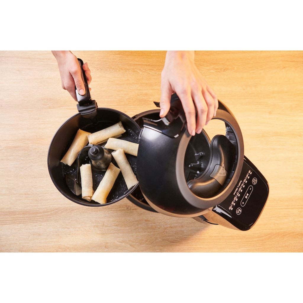 Tefal Heißluftfritteuse »FZ7738 ActiFry Genius +«, 1550 W, 1,2 kg, Timer, 9 automatische Menüs, Rührarm-System