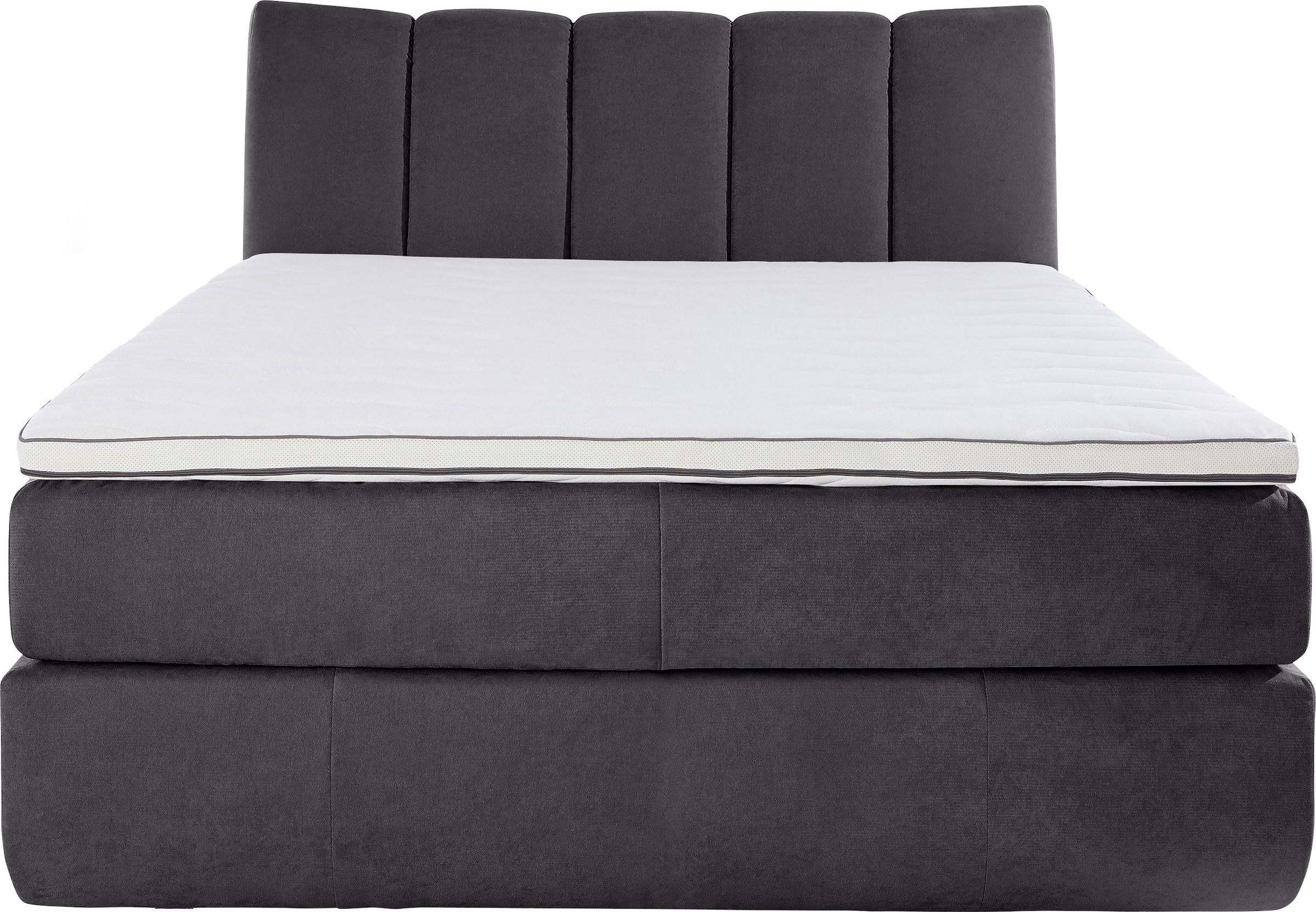 Home affaire Boxspringbett »Océane« Bodenfrei- wirkt freischwebend, verschiedene Härtegrade (auch H4)
