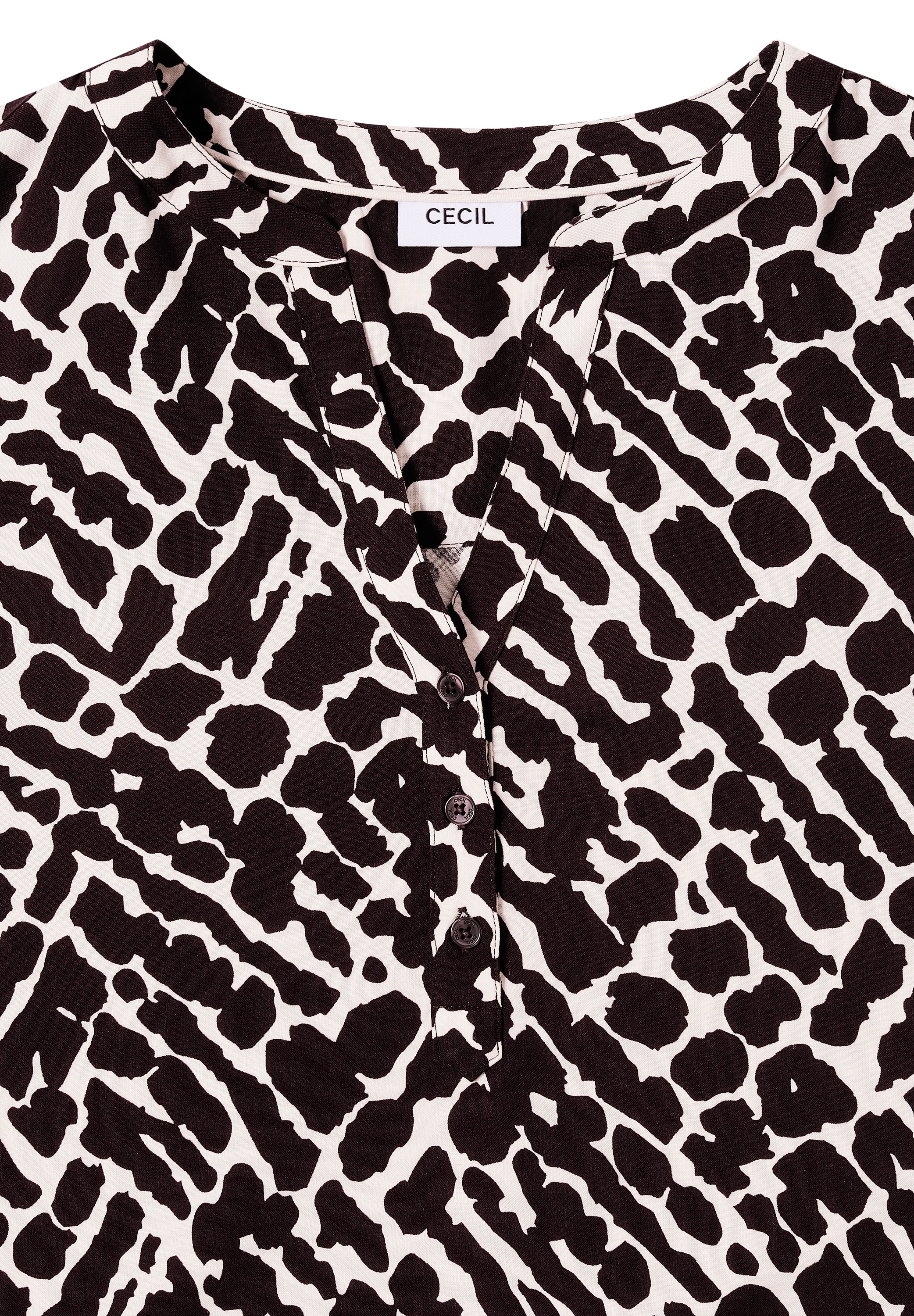 Cecil Shirtbluse fließende Qualität, figurumspielend
