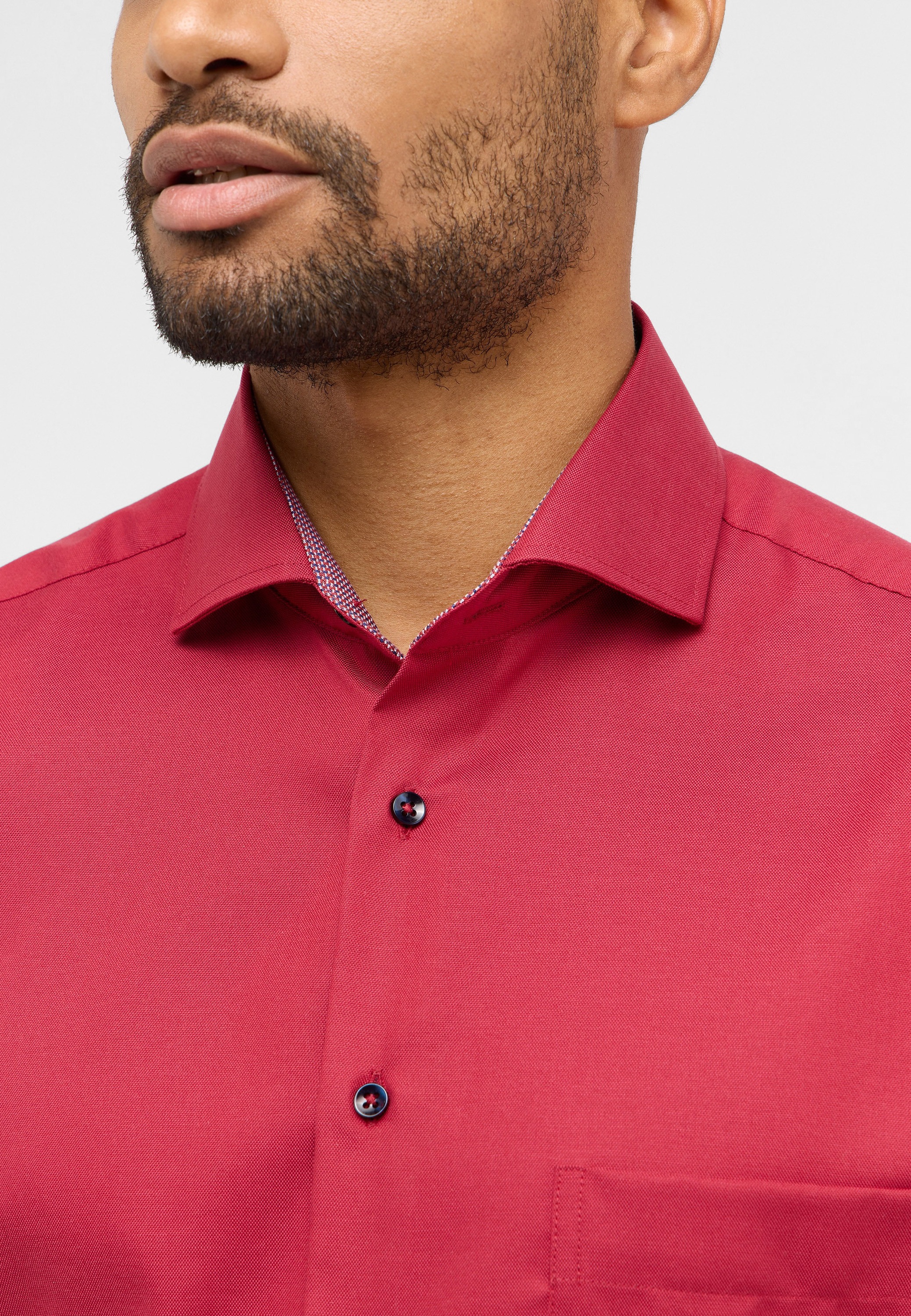 Eterna Langarmhemd »MODERN FIT«, NON IRON (bügelfrei)