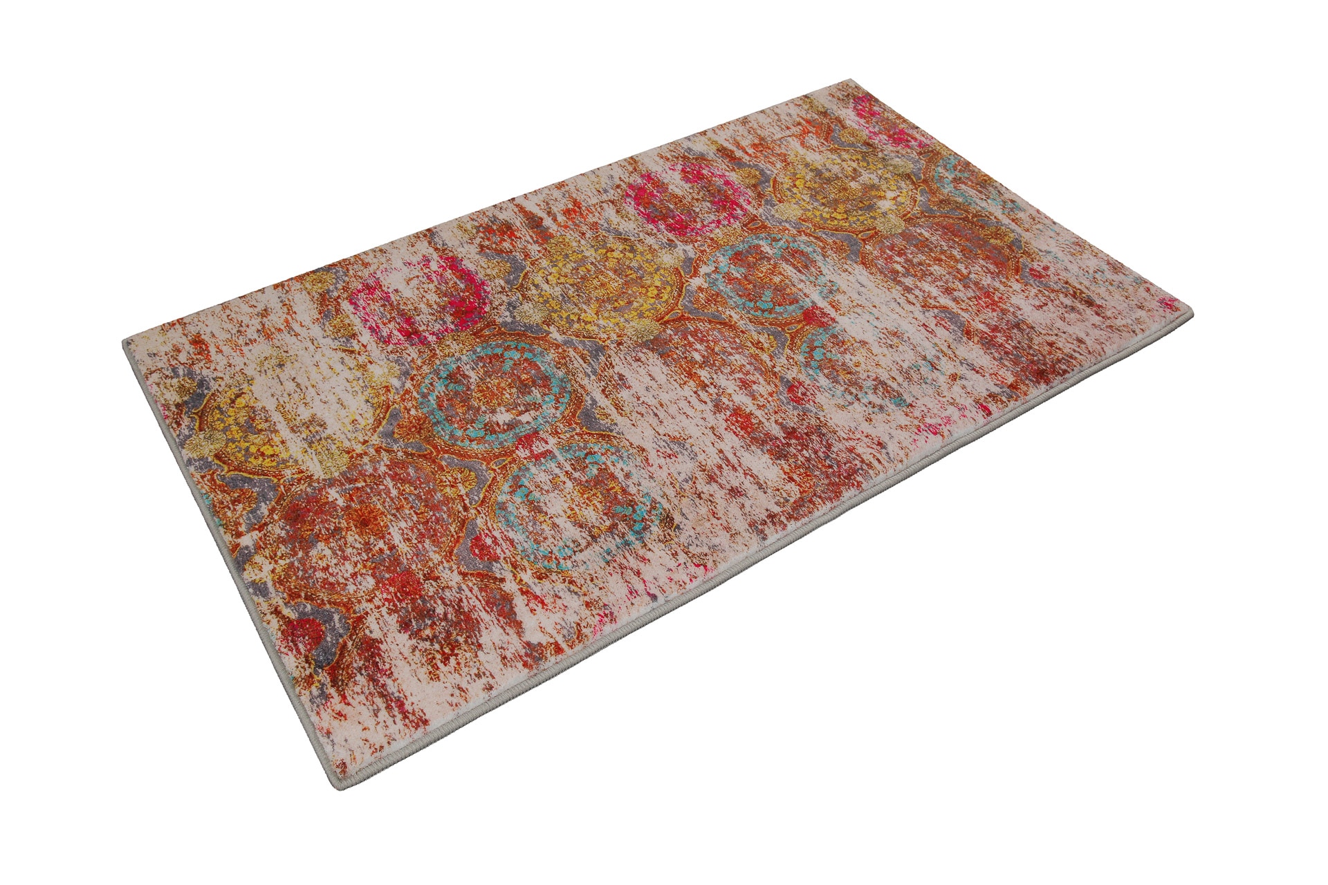 Wecon home Badematte »Beach Front« Höhe 0,5 mm fußbodenheizungsgeeignet Vintage, waschbar, rutschfest, schnell trocknend, robust, Badteppich