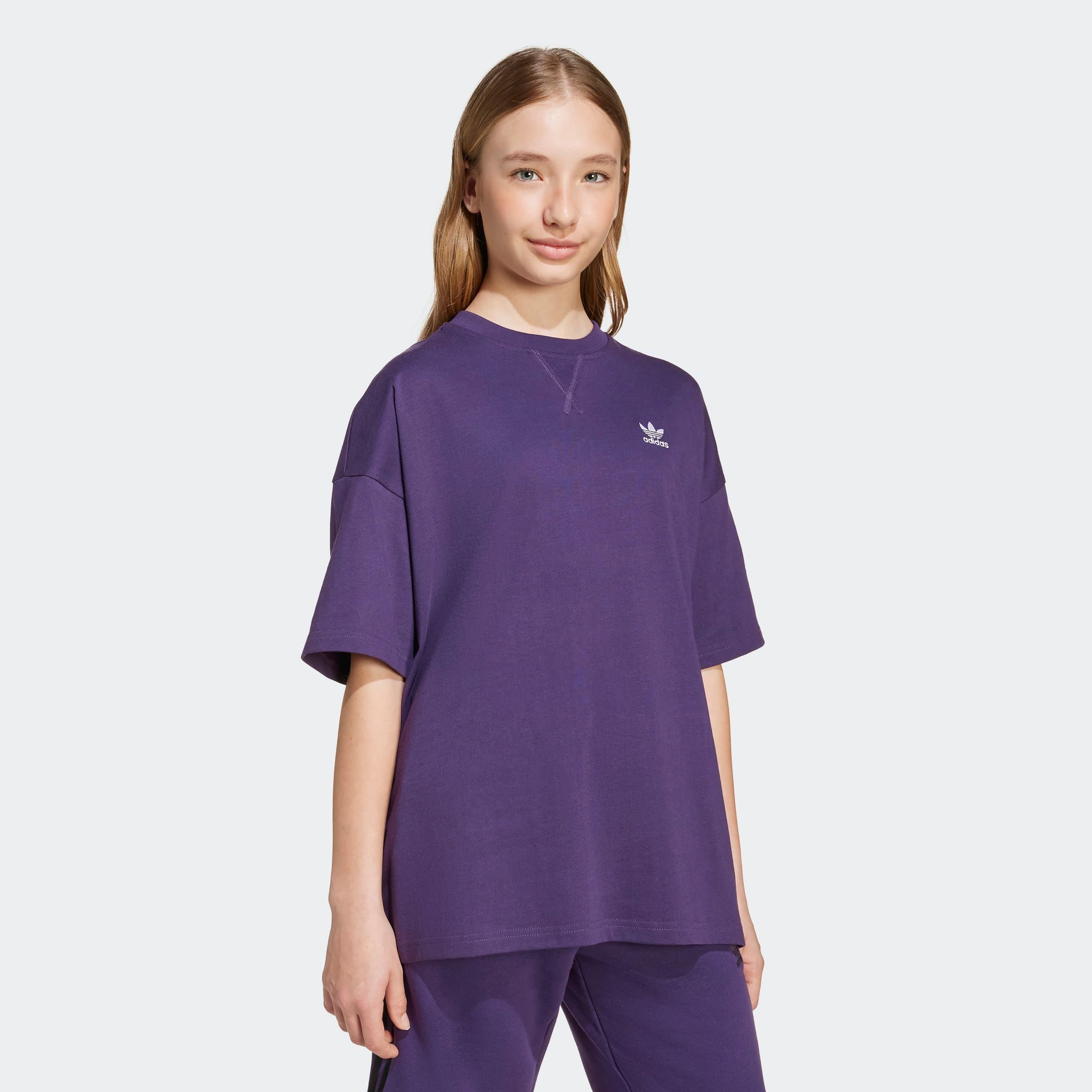 adidas Originals T-Shirt »TEE« lockere Passform, für Kinder, mit aufgesticktem Trefoil Logo