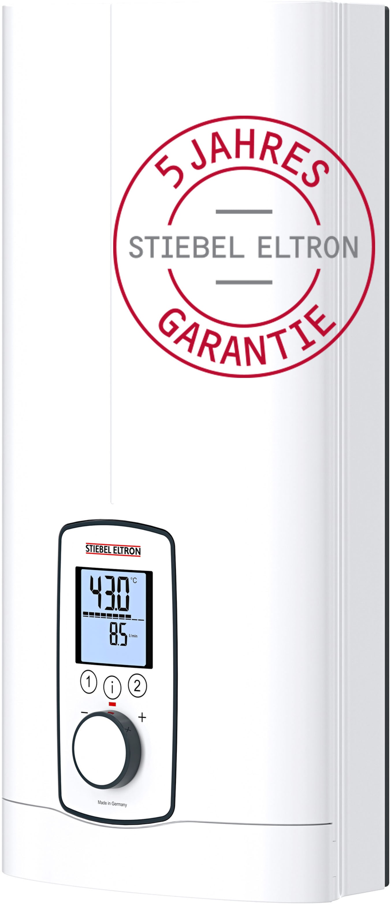 Stiebel Eltron Komfort-Durchlauferhitzer DHE 18/21/24, 18/21/24 kW, 400 V, weiß