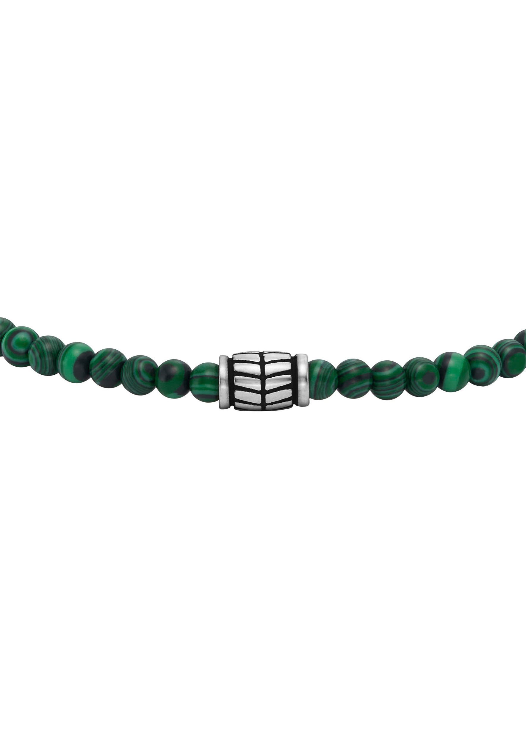 Fossil Armband »JEWELRY, JF04416793, JF04413040, JF04414040, JF04415040«, mit Hämatit, Tigerauge, Sodalith oder Malachit