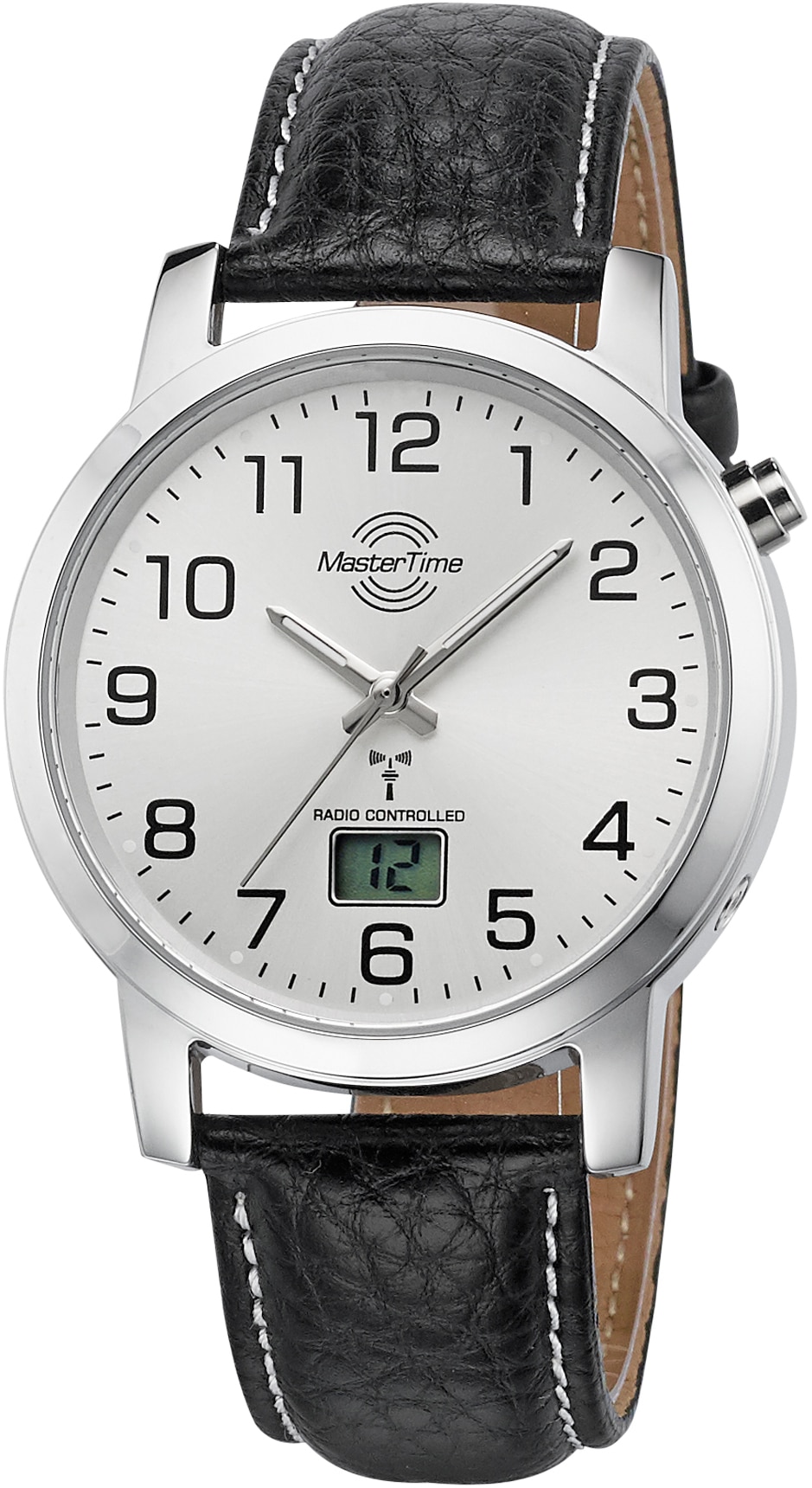 Funkuhr »MTGA-10294-12L«, Armbanduhr, Quarzuhr, Herrenuhr, Datum, Langzeitbatterie