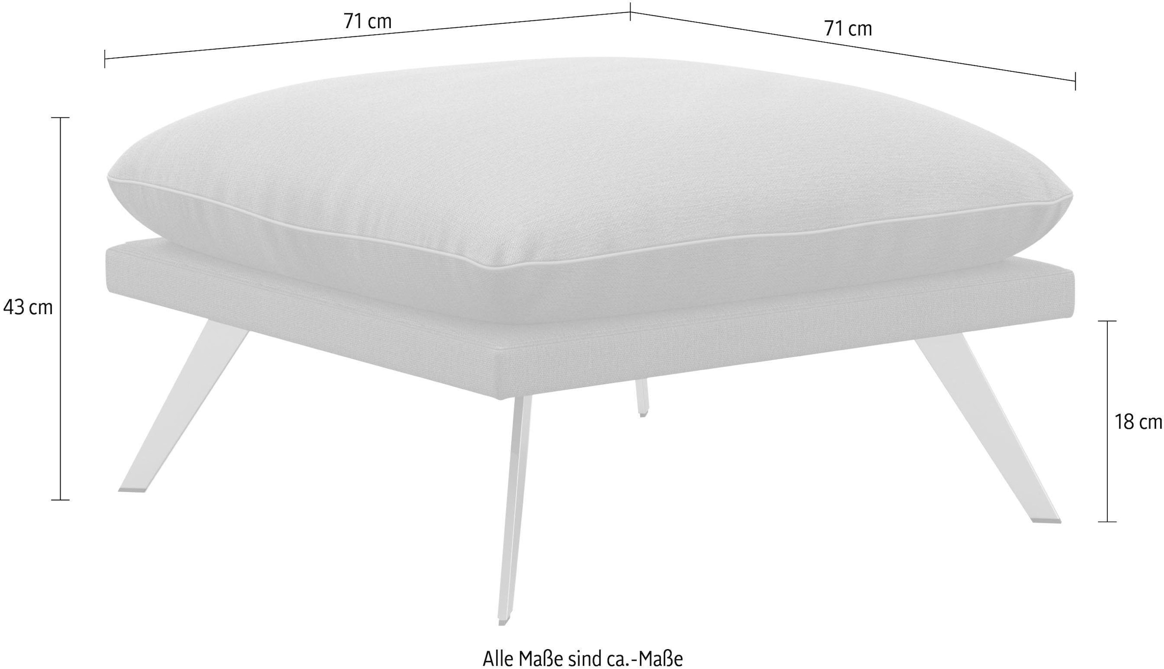machalke® Hocker »wings«