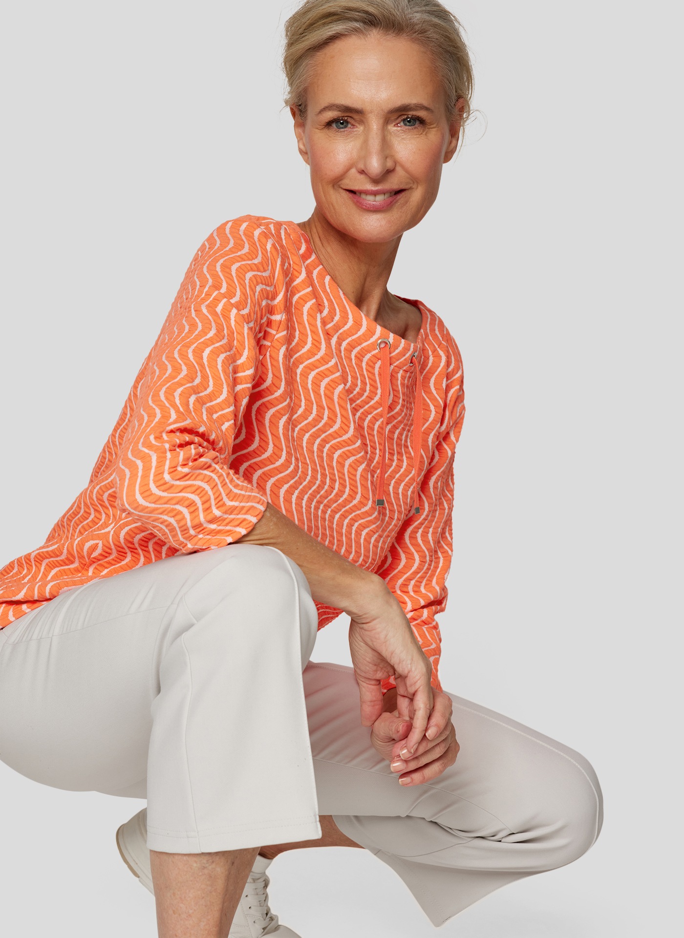 Rabe 3/4-Arm-Shirt, mit All-Over Print
