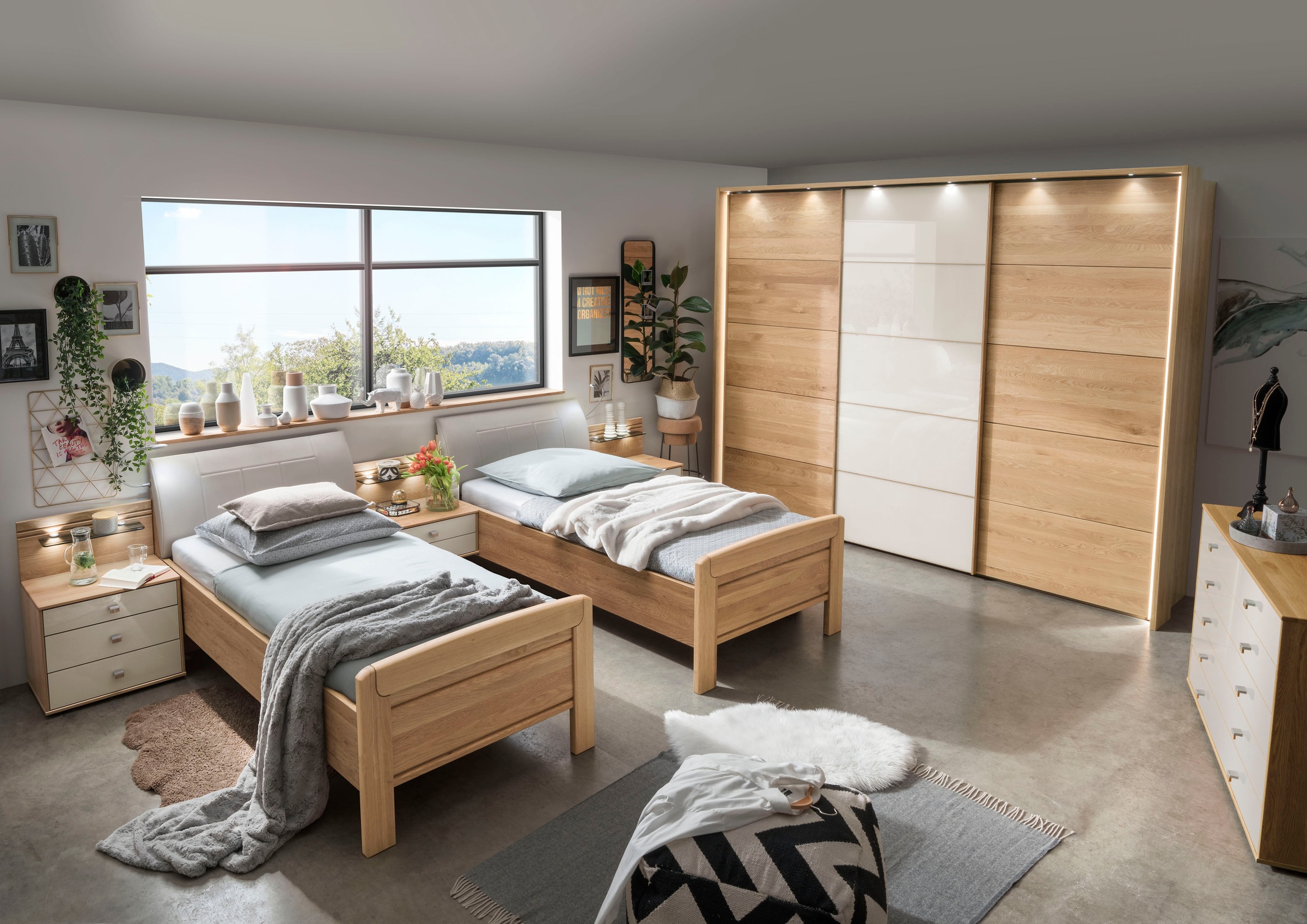 Rechnung in kaufen Holzbett Komforthöhe auf »Kiruna«, WIEMANN