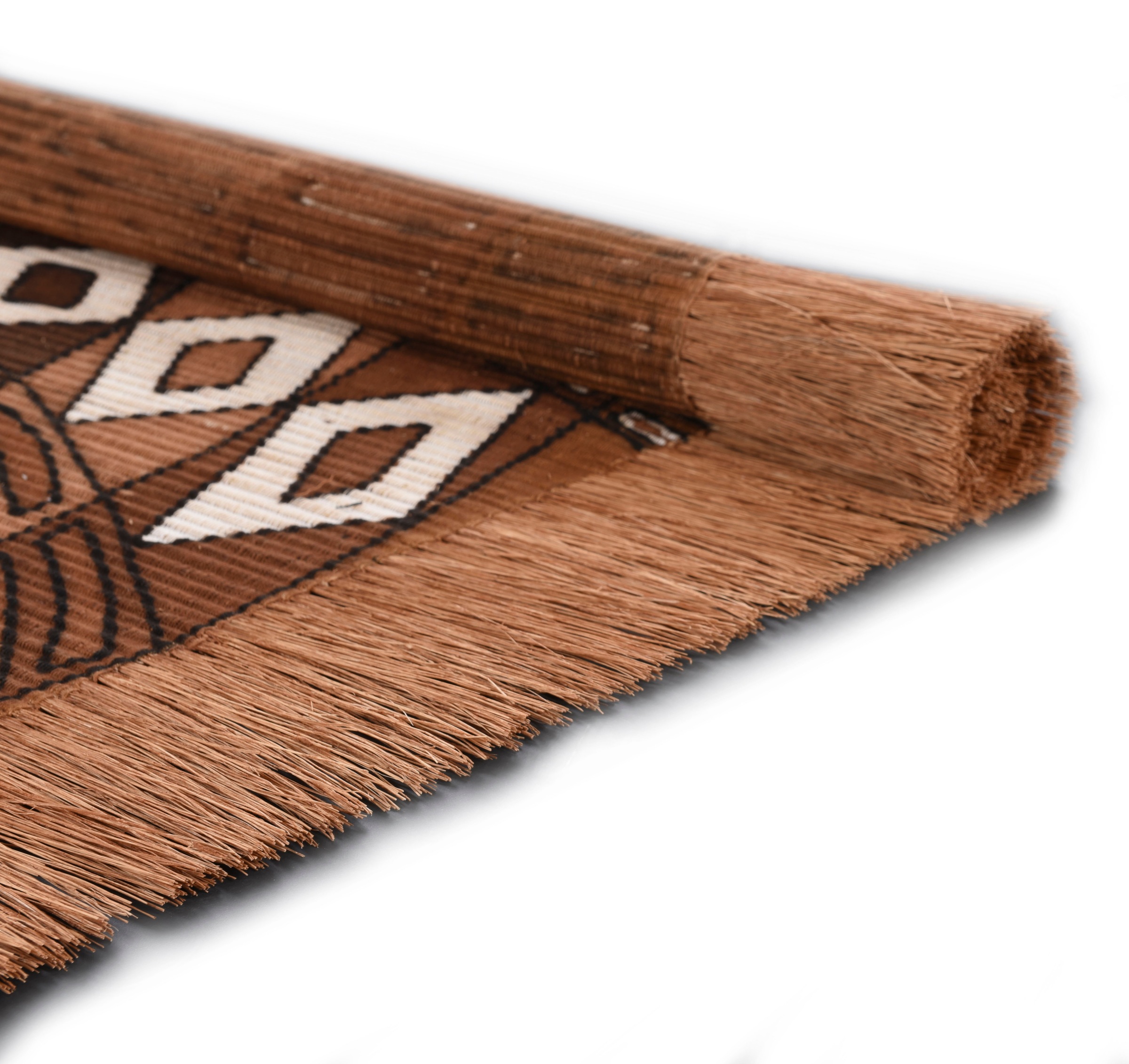 DIE HAUSKUNST Teppich »Funun Funun« rechteckig 4 mm Höhe Flachgewebe, handgewebt,mit Fransen