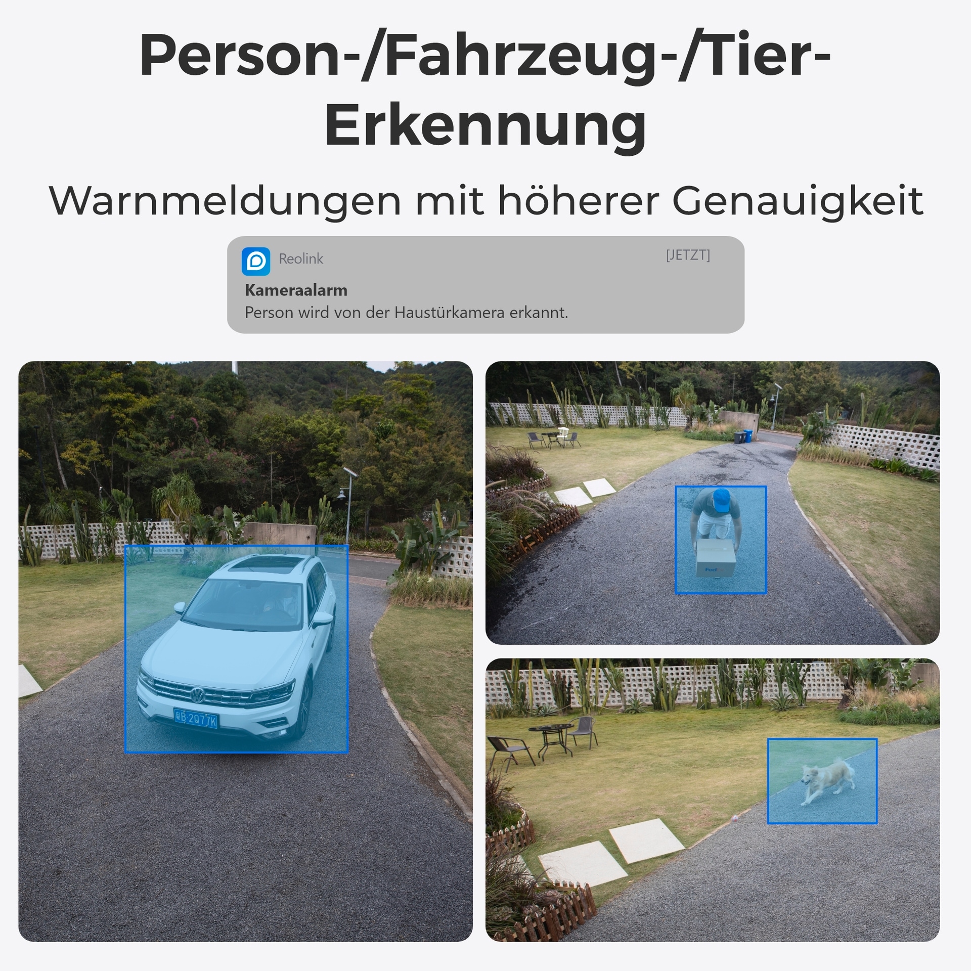 Reolink Überwachungskamera »Hub 1 + Trackmix Series W760 WiFi-Outdoor«, Außenbereich