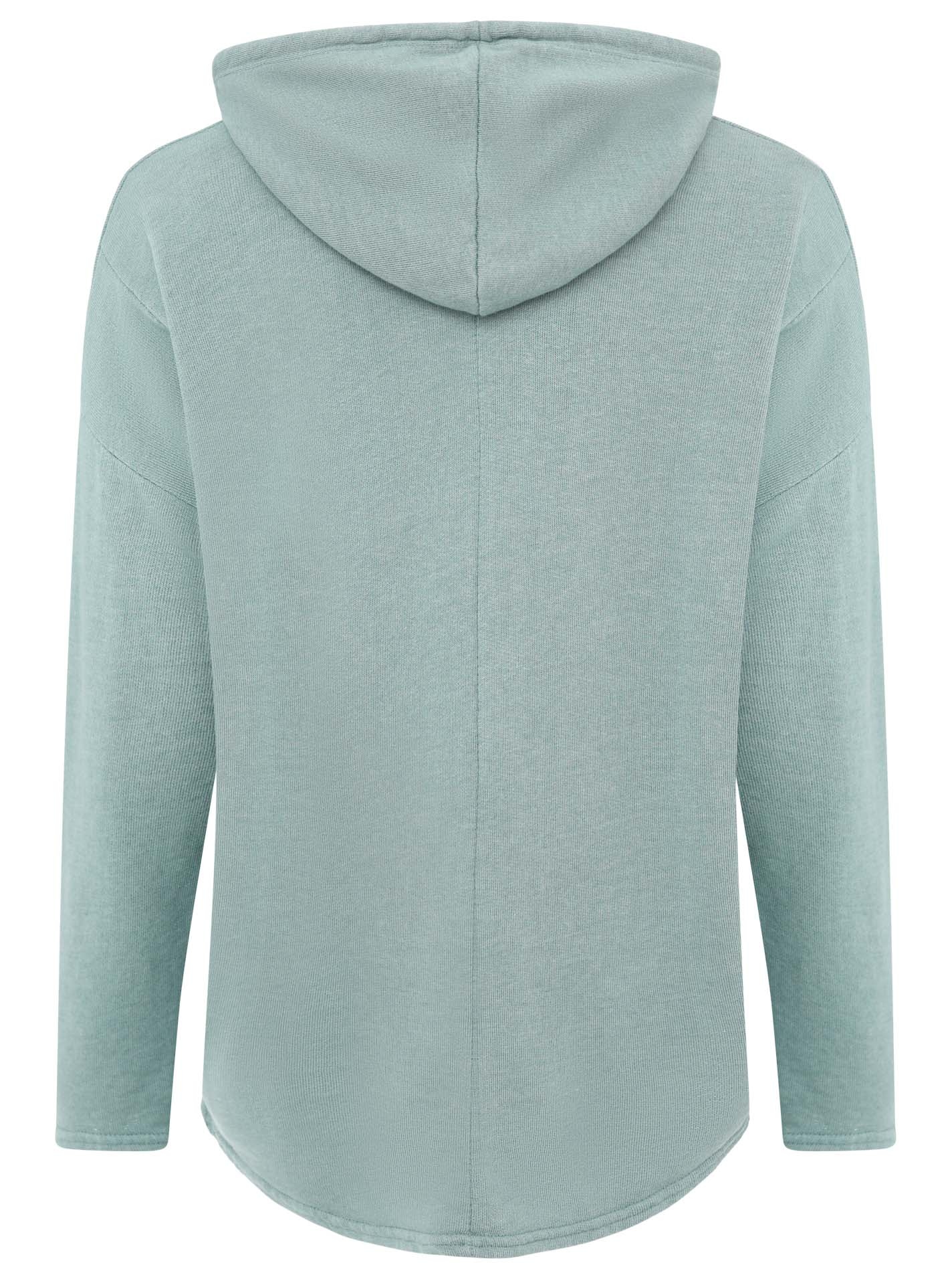 Zwillingsherz Hoodie »"Moin"«, mit Kapuze und Stempeldruck