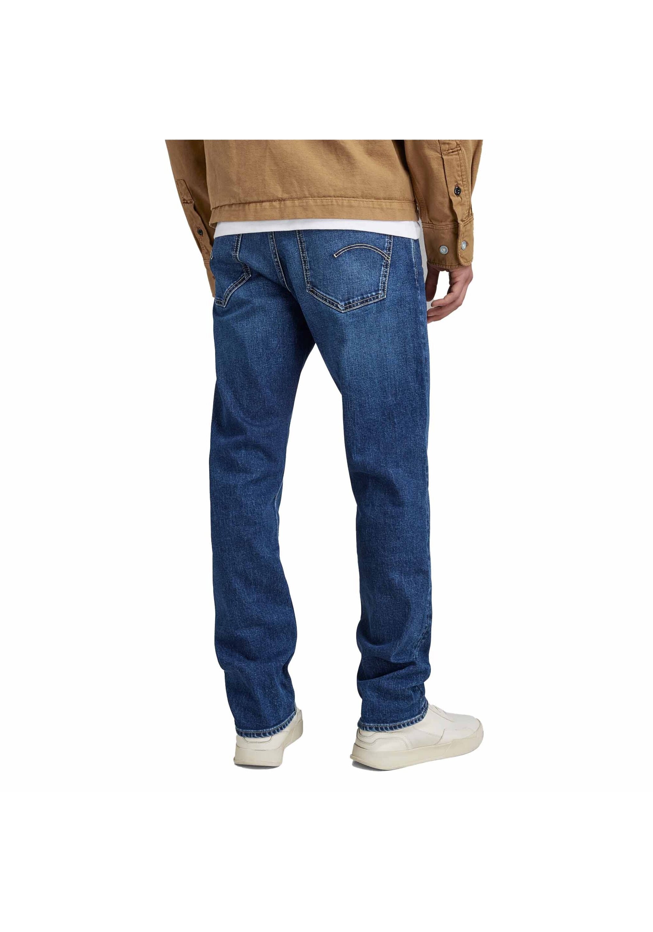 G-STAR Skinny-fit-Jeans »Jeans Mosa Straight Faded Atlantic Ocean«