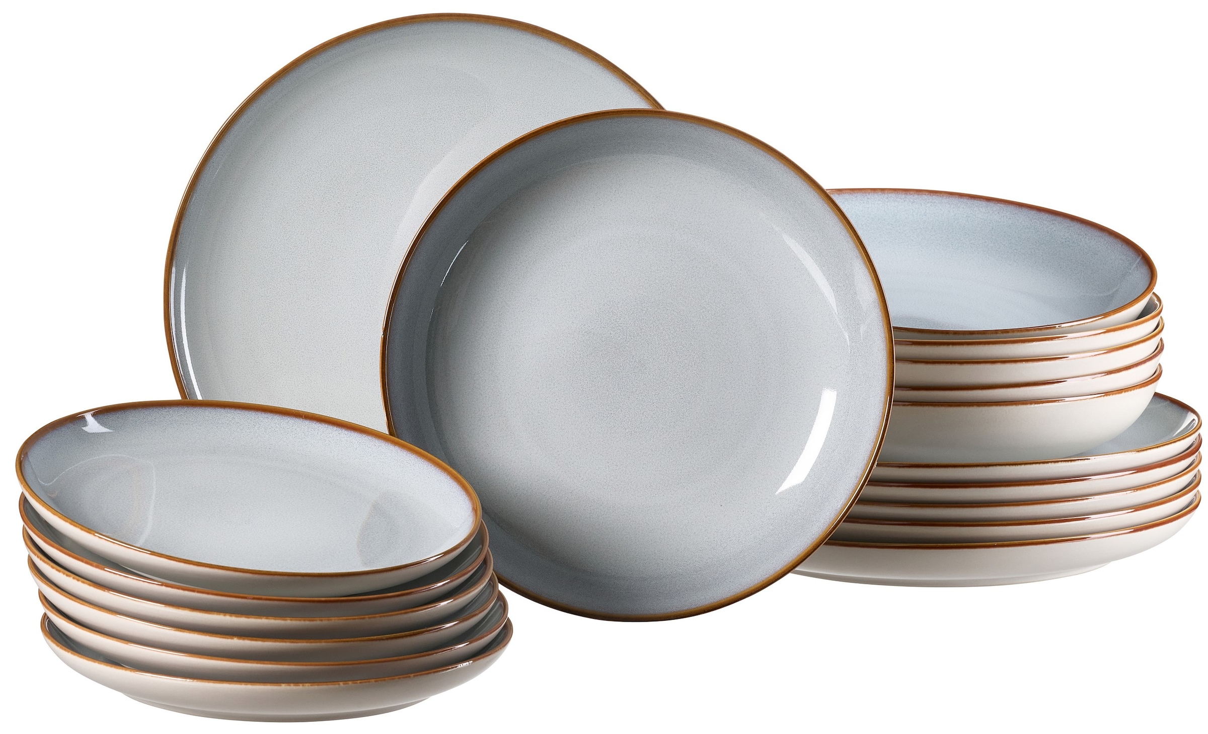 Ritzenhoff & Breker Teller-Set Portofino 18er Set