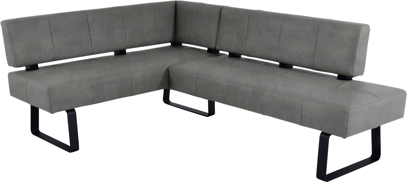 K+W Komfort & Wohnen Eckbank »Spider II«, Sitzsteppung, bequem durch Sandwichbauweise, 2 Stellmaße