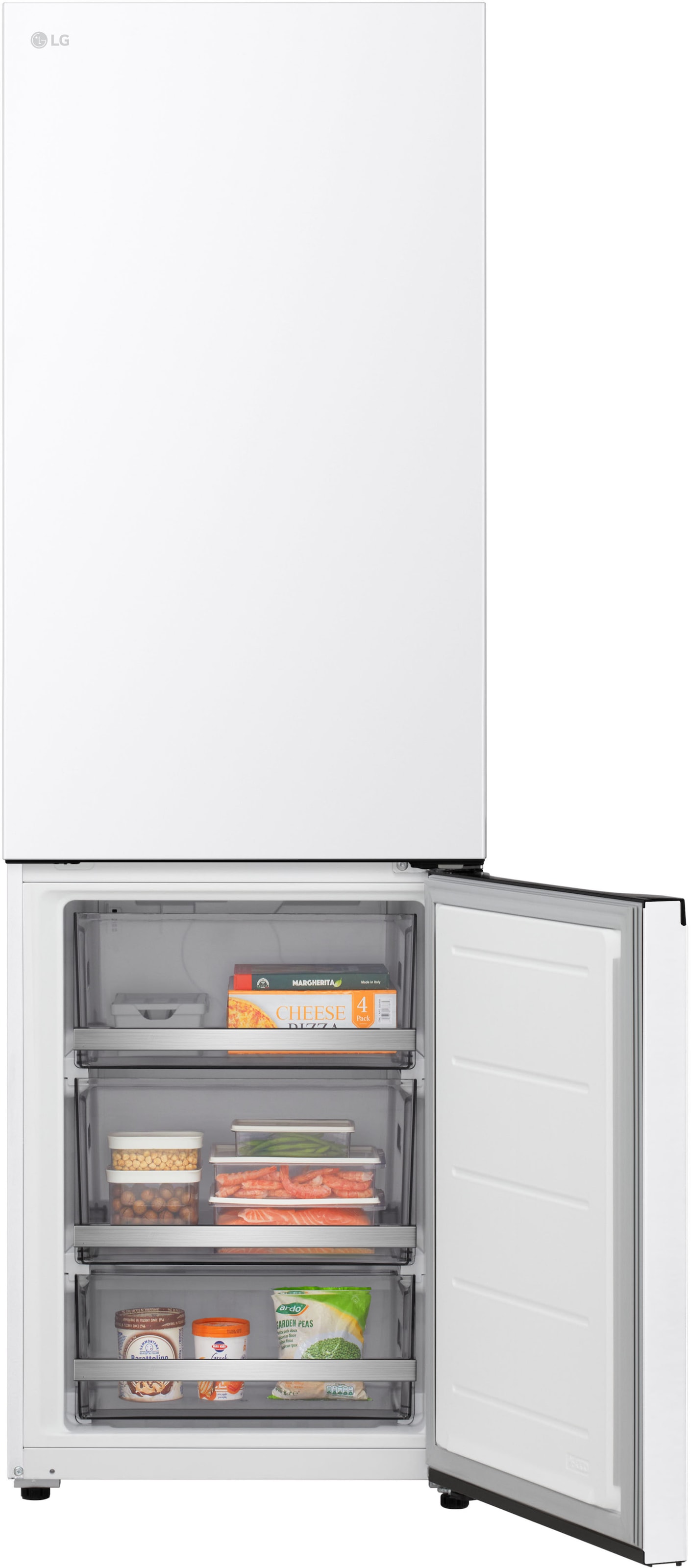 LG Kühl-/Gefrierkombination Serie 7 »GBBS716ASW« 186 cm hoch 59,7 cm breit Vollintegrierbarer Kühlschrank dank frontaler Luftzufuhr und Abluft