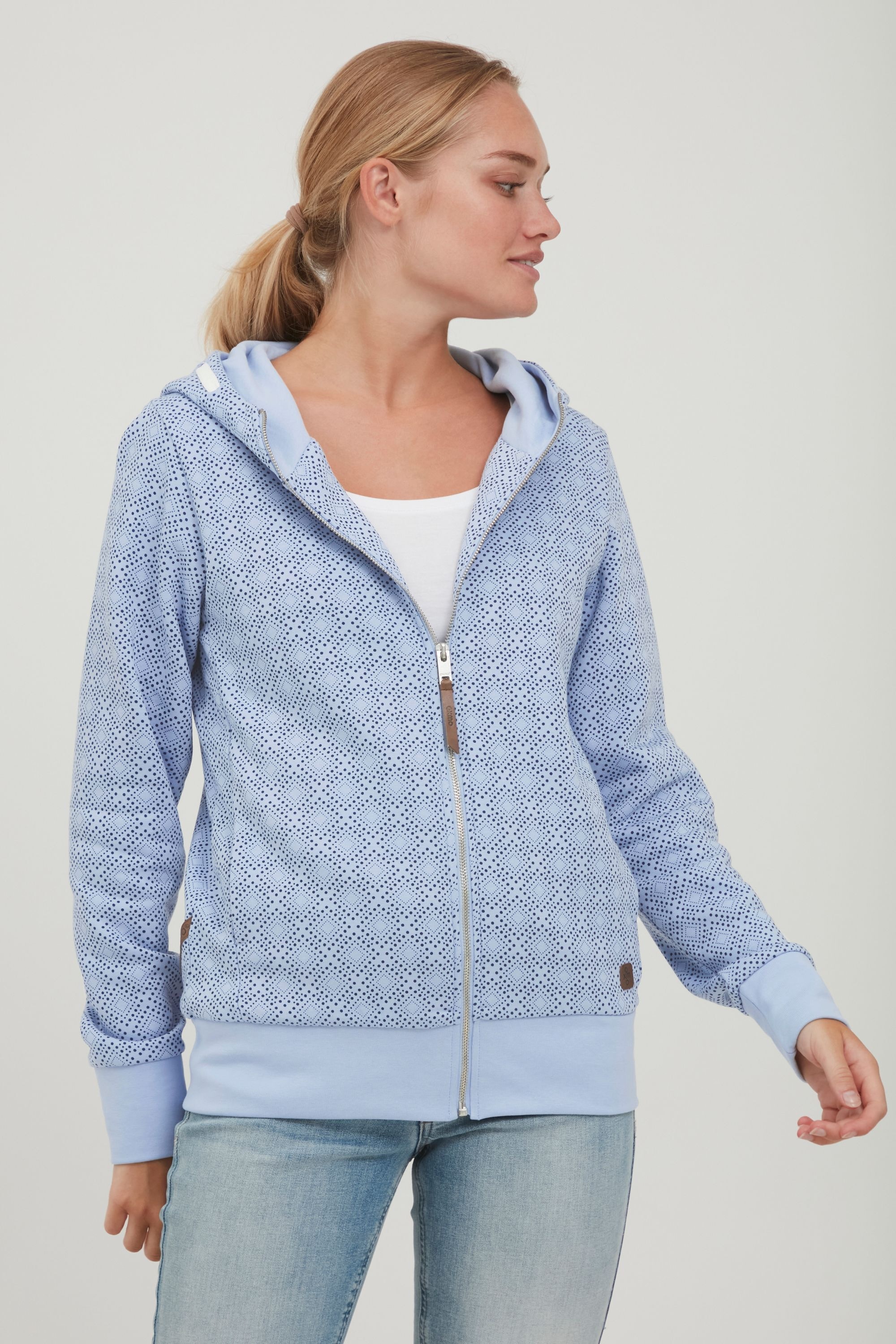 OXMO Kapuzensweatjacke »Kapuzensweatjacke OXVendela«