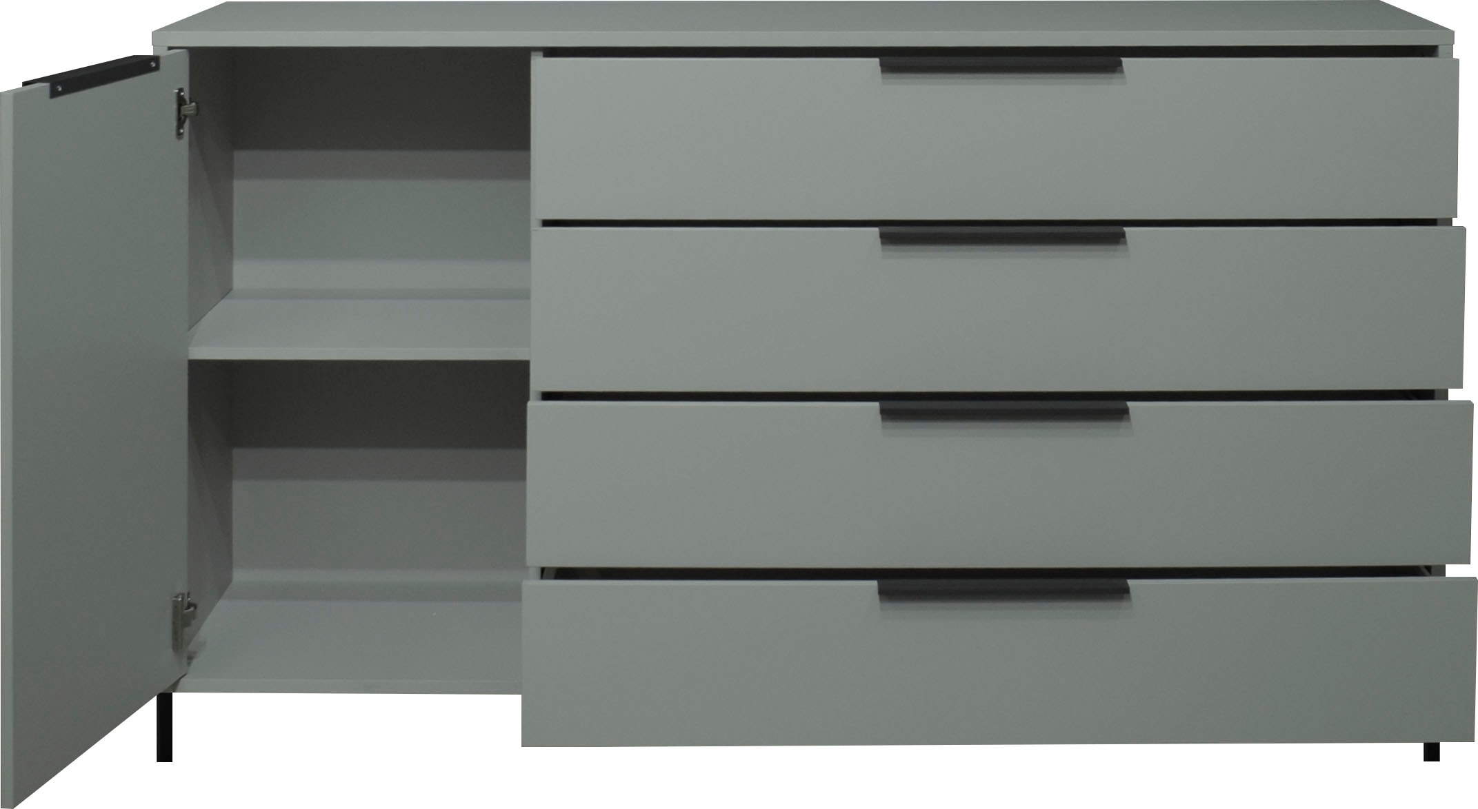 Mäusbacher Highboard »Bonnie TOPSELLER!«, (OTTOs Choice), Board mit Quadratgestell