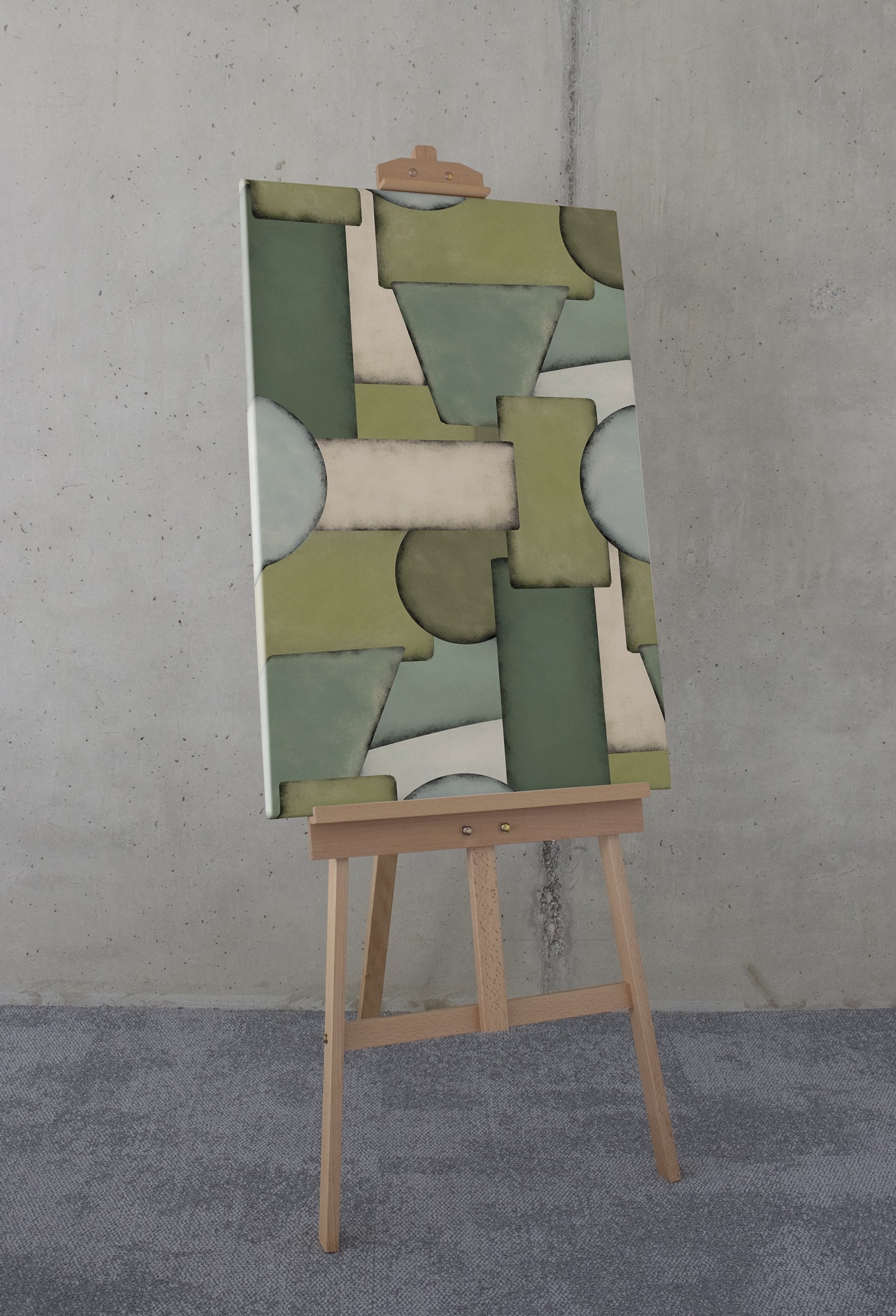 Komar Leinwandbild »Ubongo - Größe 60 x 90 cm«, Natur, (1 St.), Keilrahmenbild mi Echtholzrahmen