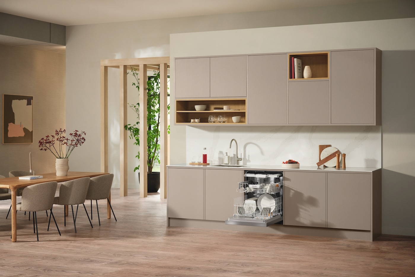 Miele Unterbaugeschirrspüler »G 5611 SCU Active Edelstahl CleanSteel«, 14 Maßgedecke