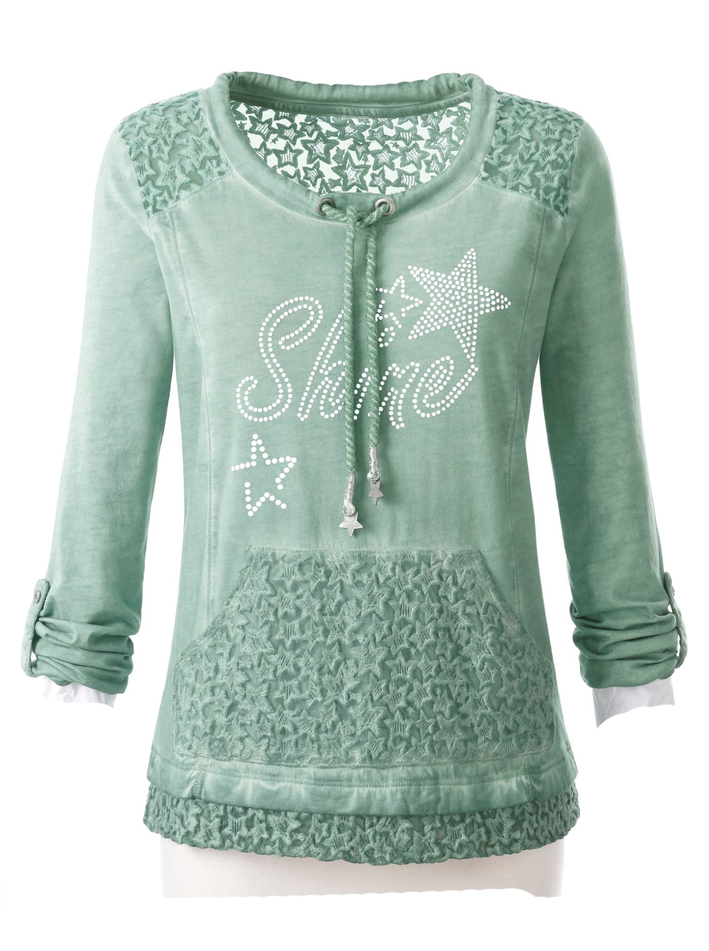 Inspirationen Langarmshirt »Shirt«, (1 tlg.)