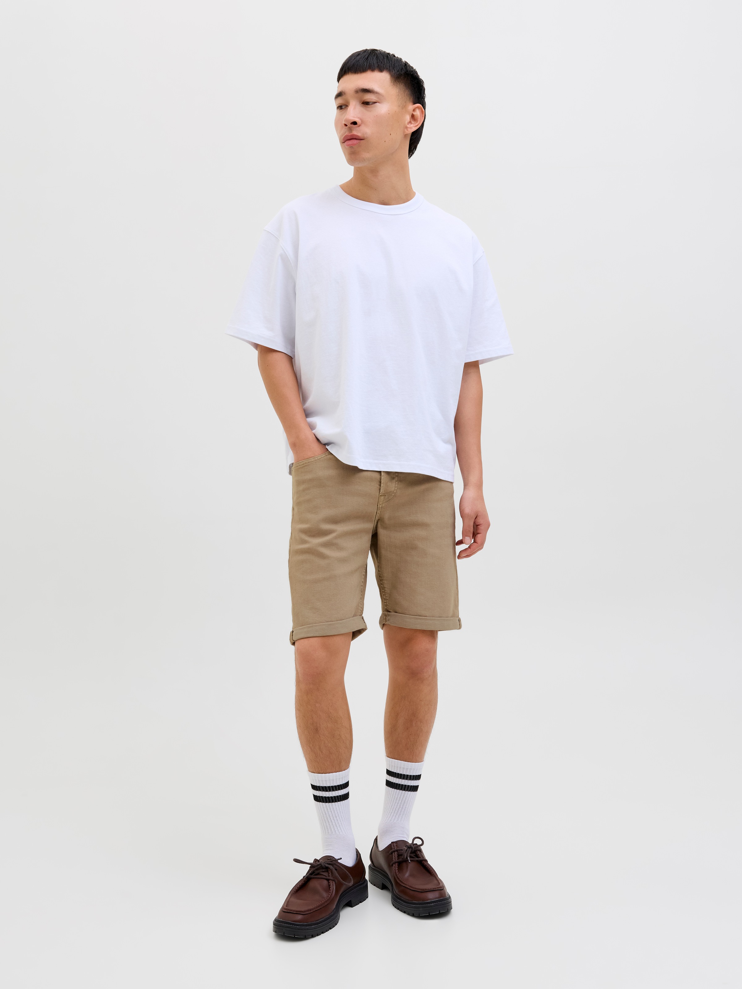 Jack & Jones Shorts »JJIRICK JJORIGINAL SHORTS SQ 913 SN«, im Five-Pocket Style