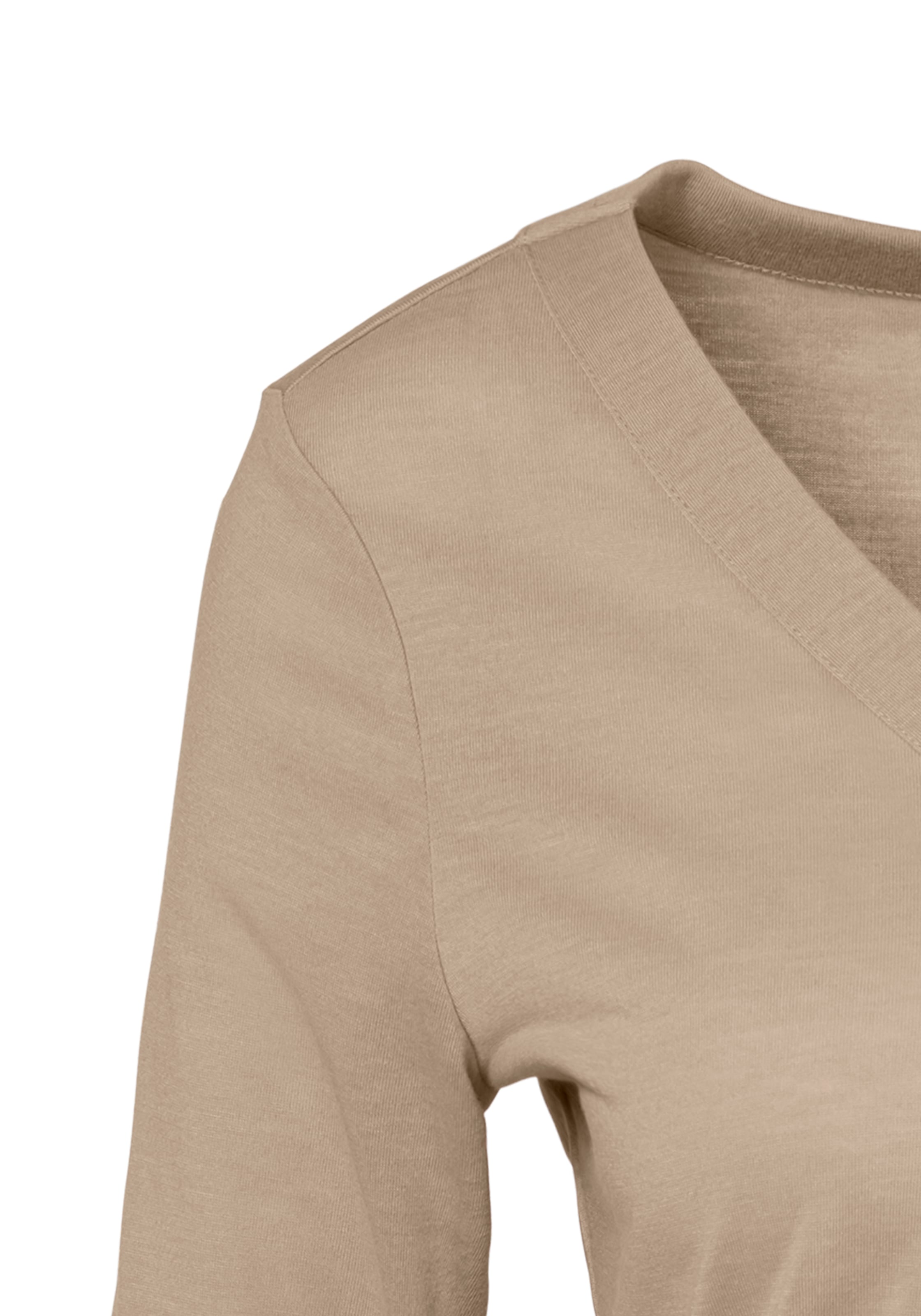 LASCANA Blusenshirt »mit Knopfdetails«, aus weicher Qualität mit Viskose