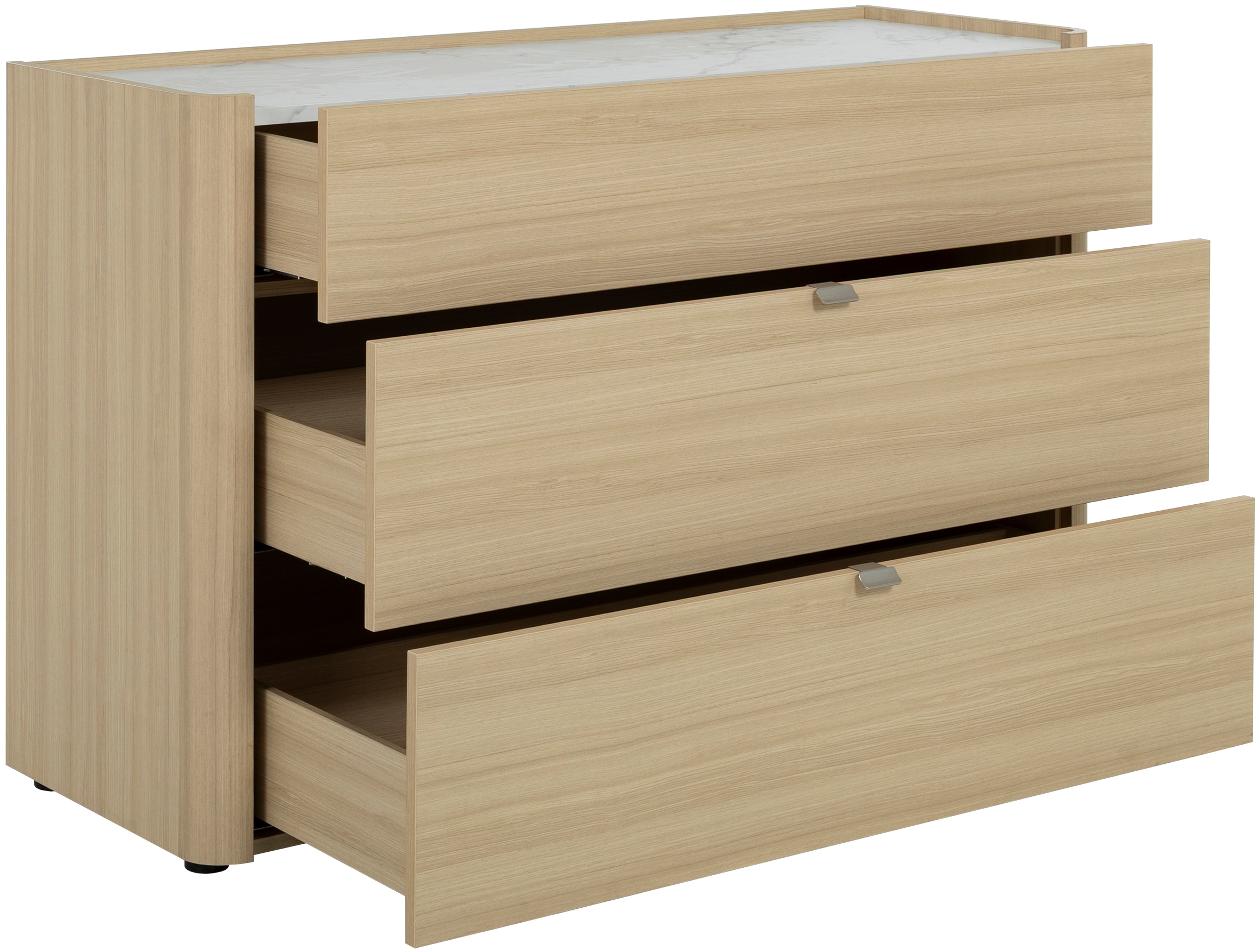 Gami Kommode »SILVA KOMMODE 3 SCHUBLADEN« Eine praktische Kommode mit sehr hochwertiger Verarbeitung