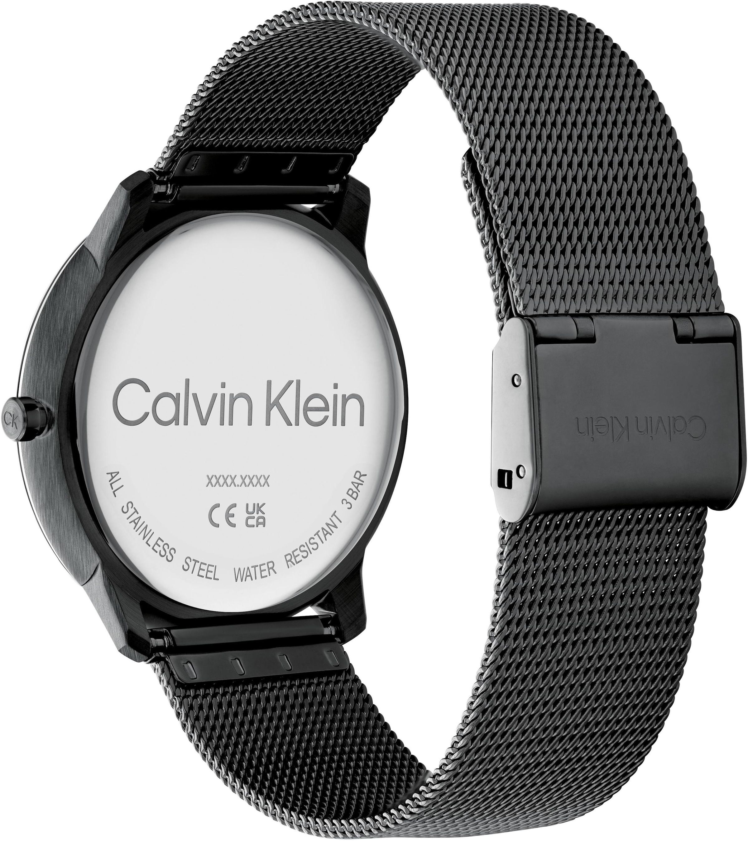 Calvin Klein Quarzuhr »Iconic Mesh 40 mm, 25200028« auf Raten kaufen