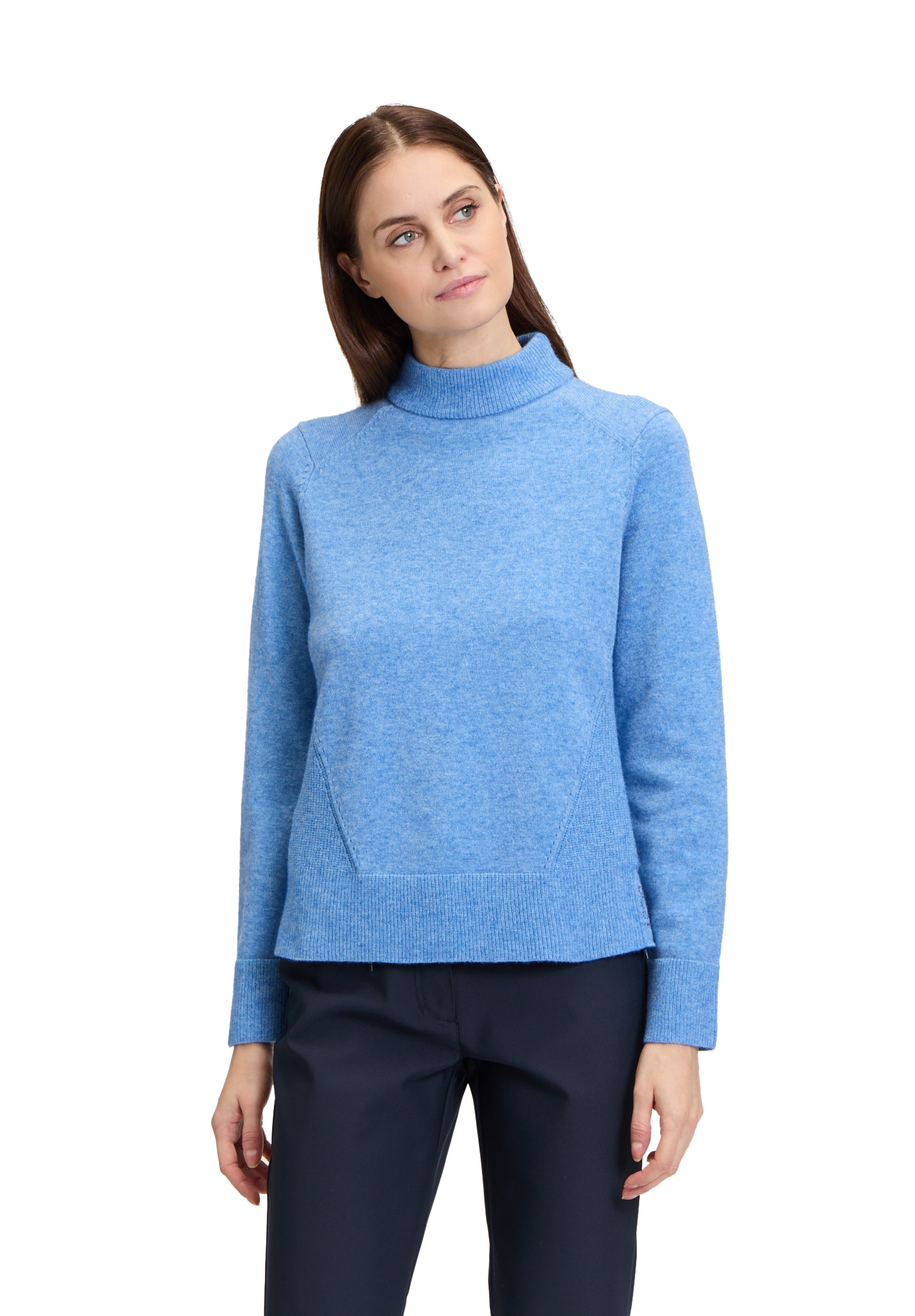 Betty Barclay Rundhalspullover »Feinstrickpullover mit Rippenstruktur«