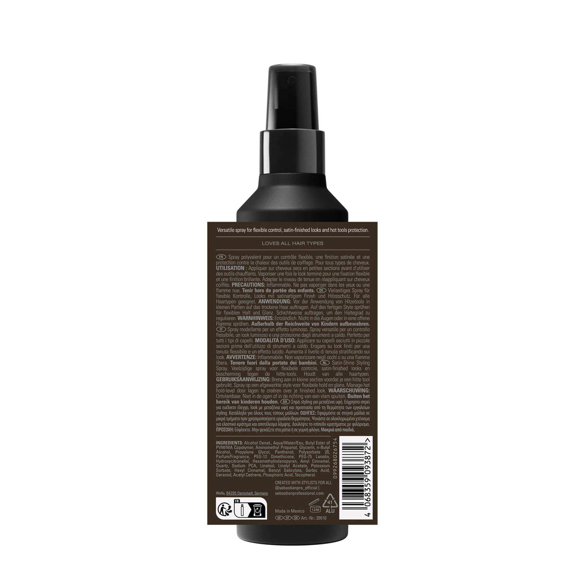 Sebastian Professional Haarpflege-Spray »Shine Define« für glanzloses Haar, gegen Frizz, mit volumenverstärkender Wirkung