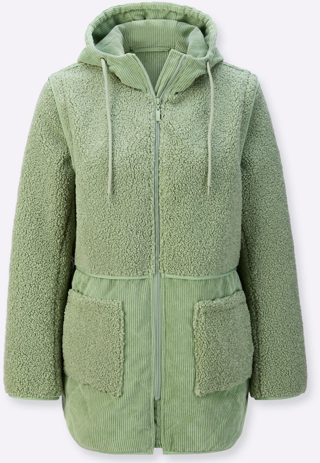 Inspirationen Doppeljacke mit Kapuze