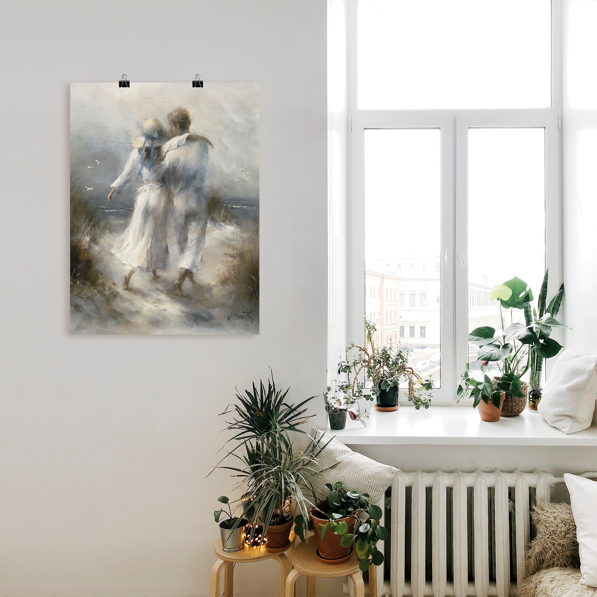 Artland Wandbild »Romantik« Paar 1 Stk. tlg. als Leinwandbild, Poster in verschied. Größen