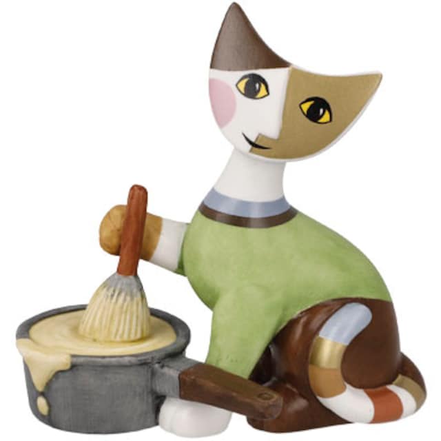 Goebel Dekofigur »Rosina Wachtmeister - Cat Cuoco laborioso«, Sammelfigur,  Tierfigur auf Rechnung bestellen