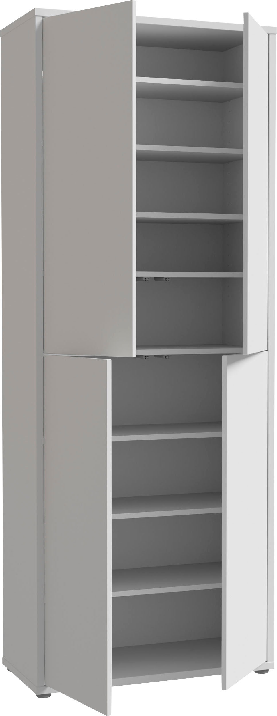 FORTE Schuhschrank »Alice Springs«, (B/H/T 74,5/191,9/34,9 cm), Stauraumschrank, Mehrzweckschrank, Breite 74,5 cm, mit 8 Böden