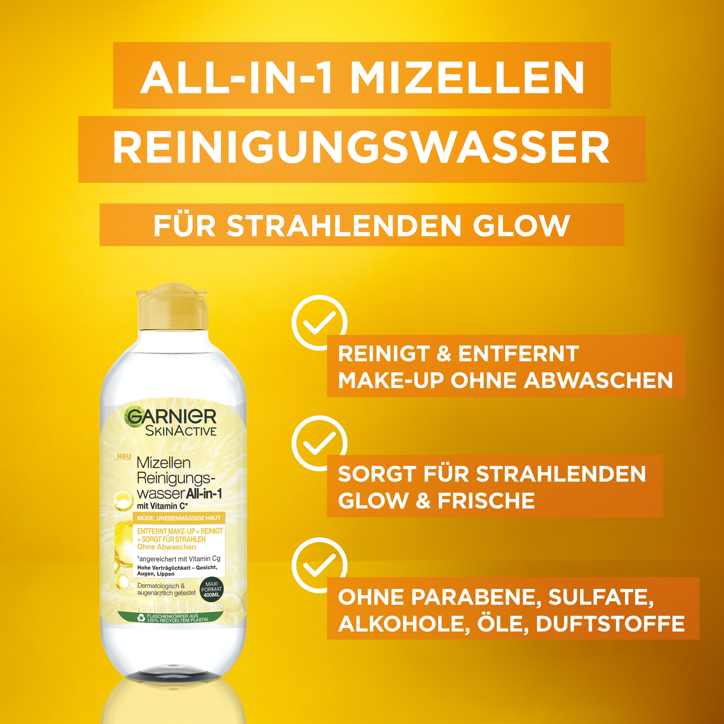 GARNIER Pflege-Set »Garnier Geschenkset Vitamin C« für das Gesicht, mit Vitamin C