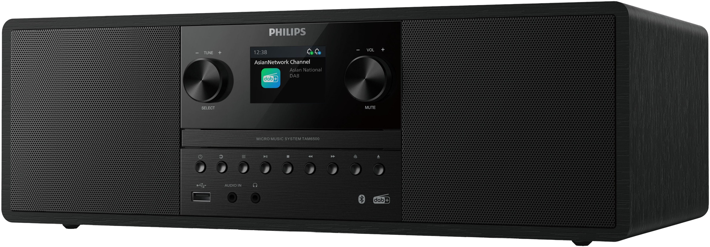 Philips Stereoanlage »TAM6500/10« (Bluetooth Automatische Senderverfolgung | Digitalradio (DAB+) | UKW mit RDS 50 W)