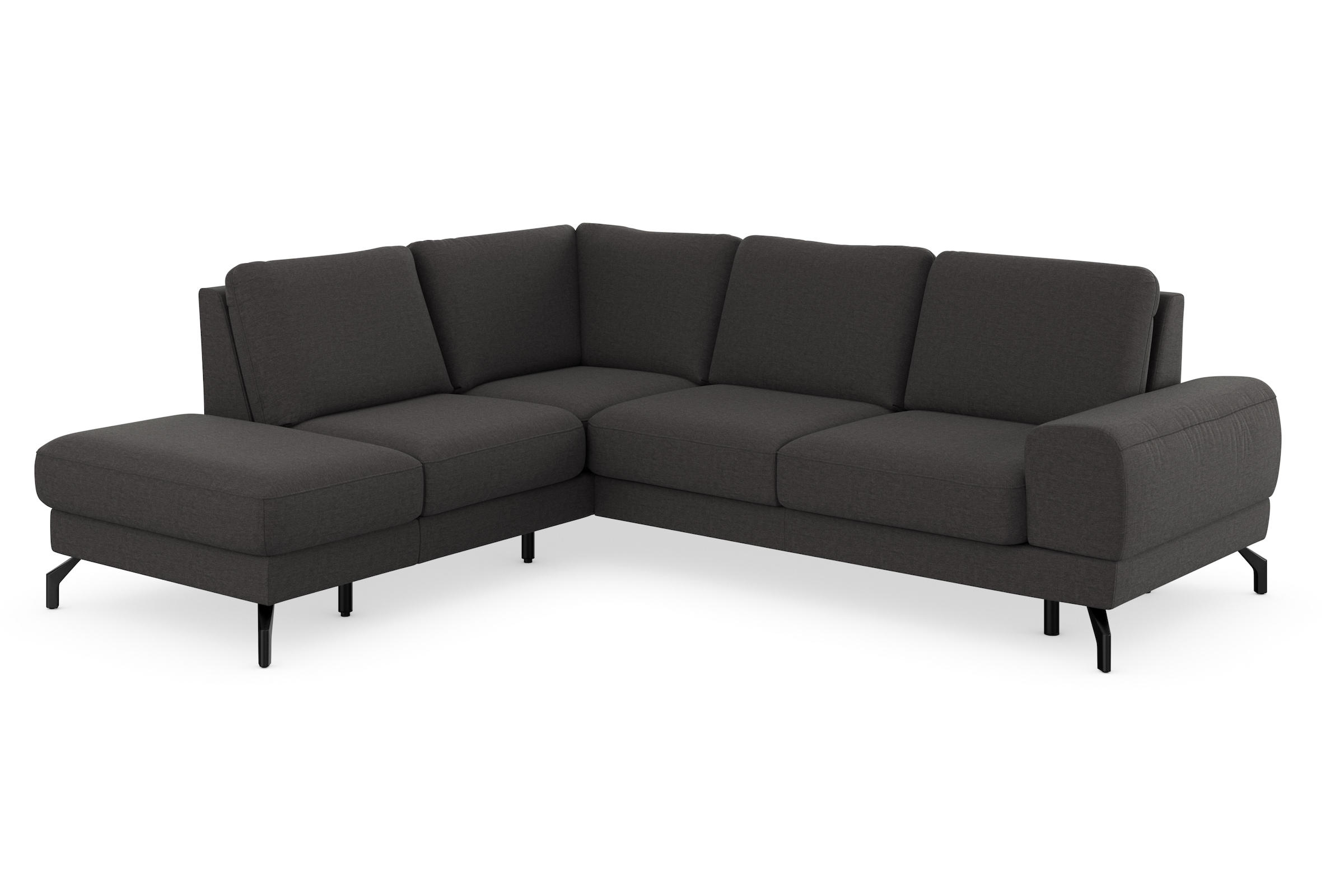 sit&more Ecksofa »Cinturo L-Form«, inklusive Sitztiefenverstellung und Federkern, Sitzhöhe 45 cm