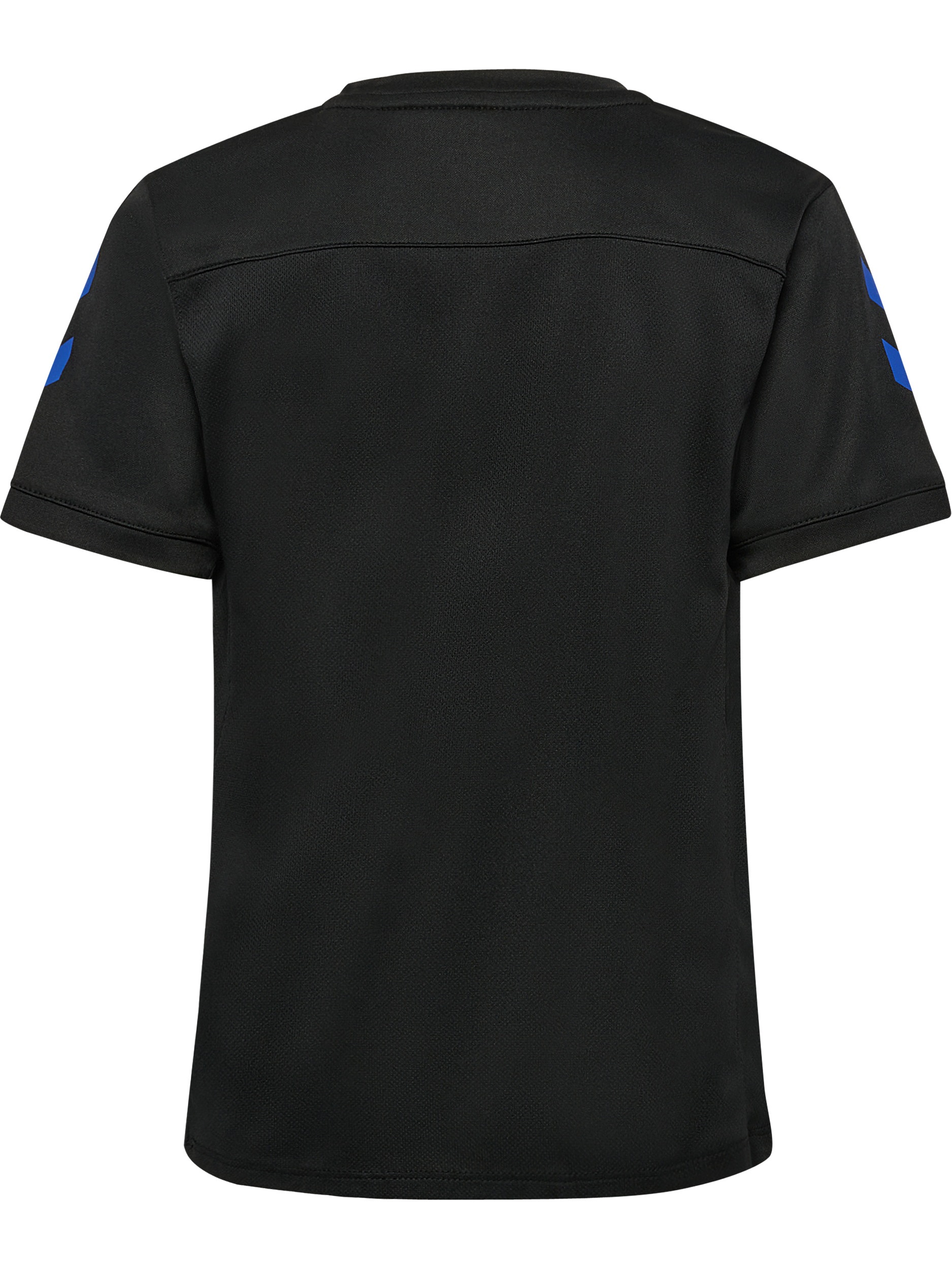 hummel T-Shirt & Shorts »HMLBLAZE CLUB 26 POLY SET KIDS« 2 mit Seitentaschen, mit gedrucktem Logo am Bein
