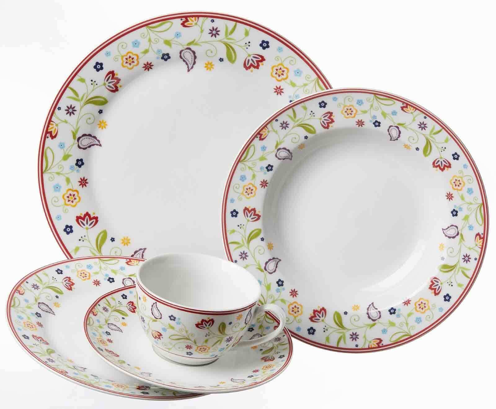 Ritzenhoff & Breker Suppenteller »Suppenteller Shanti ø 22.0 cm 6er Set bunt«