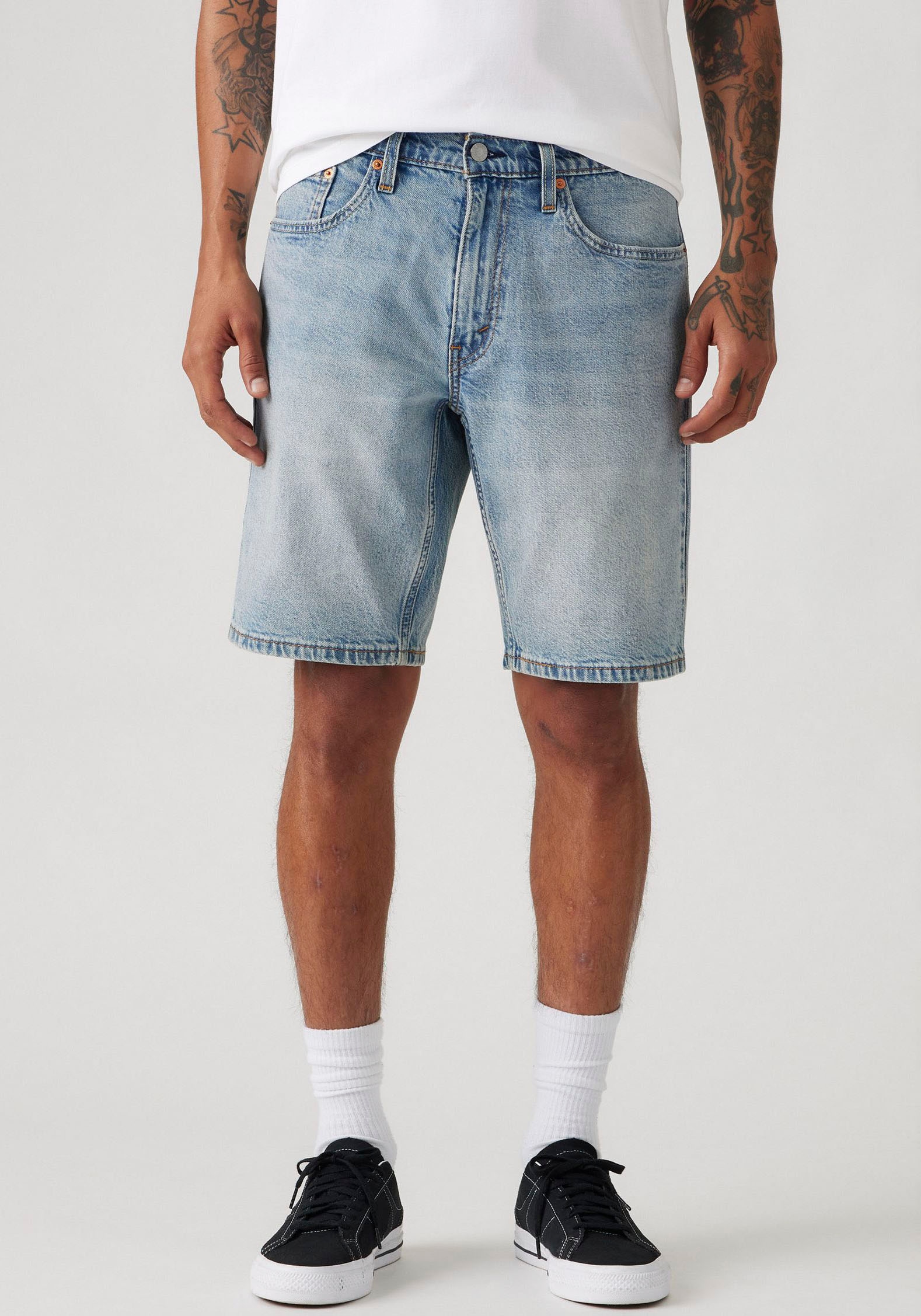 Levi's® Jeansshorts »445 ATHLETIC SHORTS«, Sommerhose mit Stretchanteil