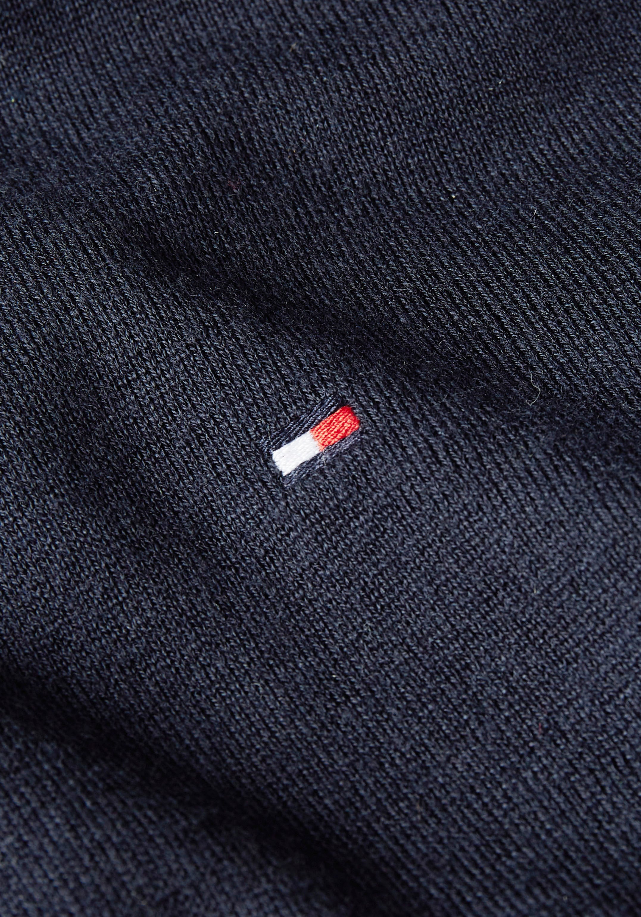 Tommy Hilfiger Polokragenpullover »BUTTON POLO SS TOP«, mit Logo auf der Brust