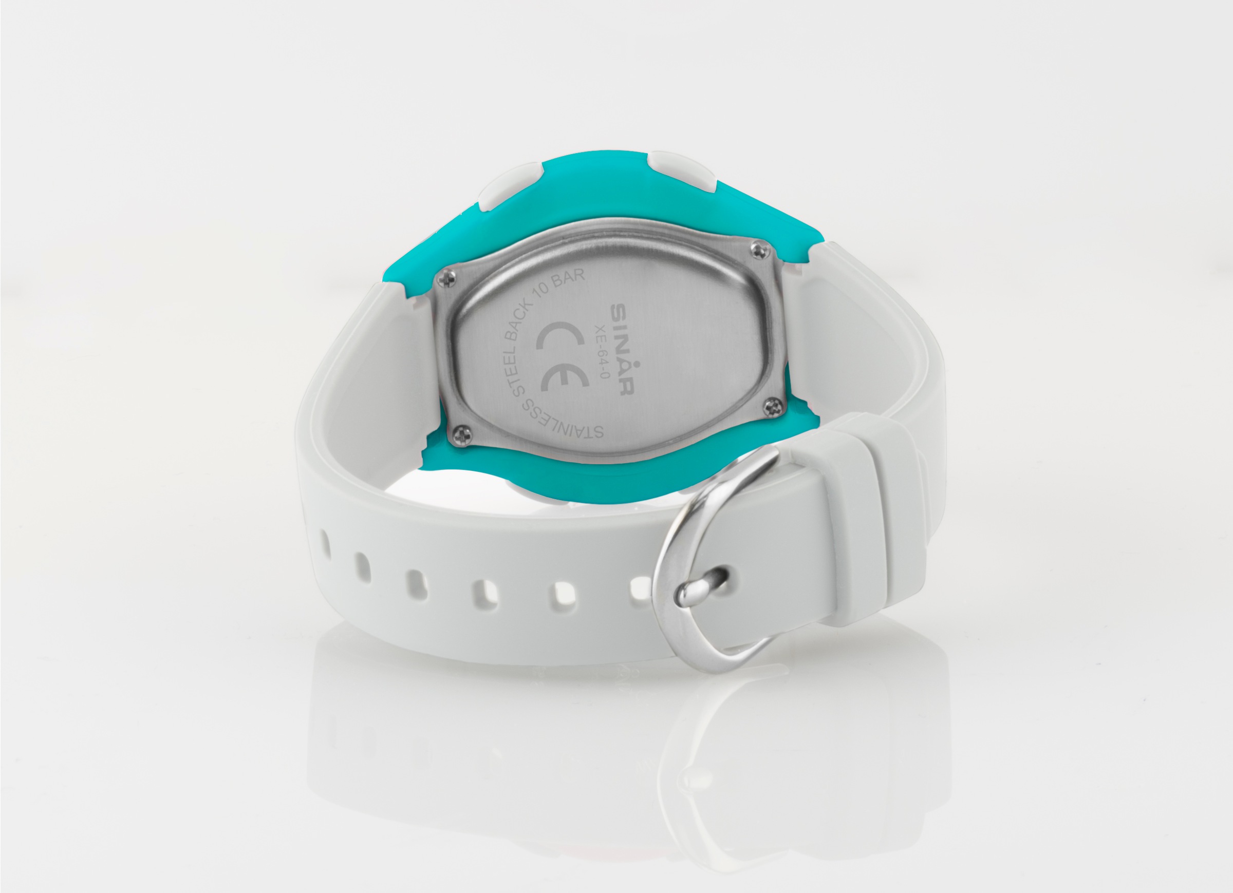 SINAR Chronograph Armbanduhr, Quarzuhr,Digitaluhr,Damen, Jugendliche,bis 10 bar wasserd.