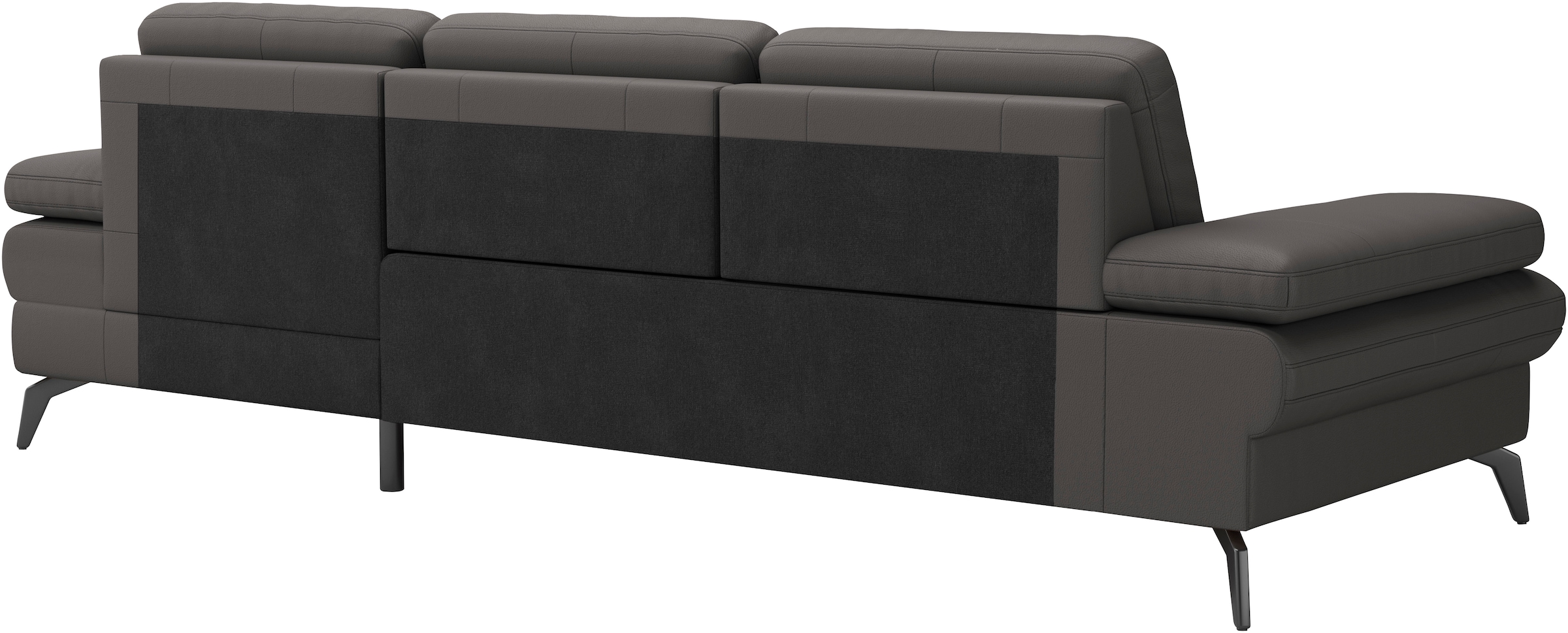 sit&more Ecksofa »Morris L-Form, inkl. Sitztiefenverstellung«, wahlweise mit Armteilverstellung, Bettfunktion & Bettkasten