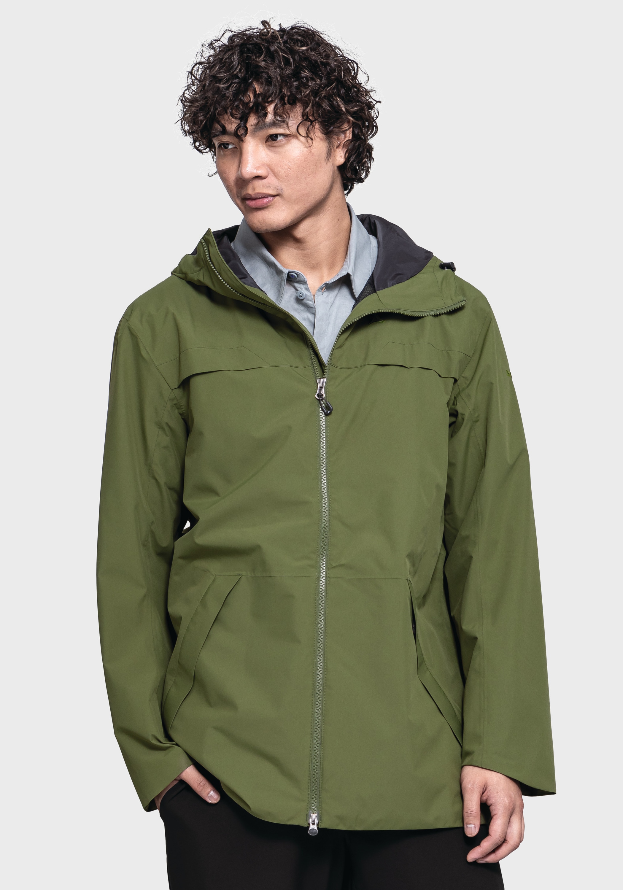 Schöffel Langjacke »Urban Parka Style Bohorok MNS«, mit Kapuze