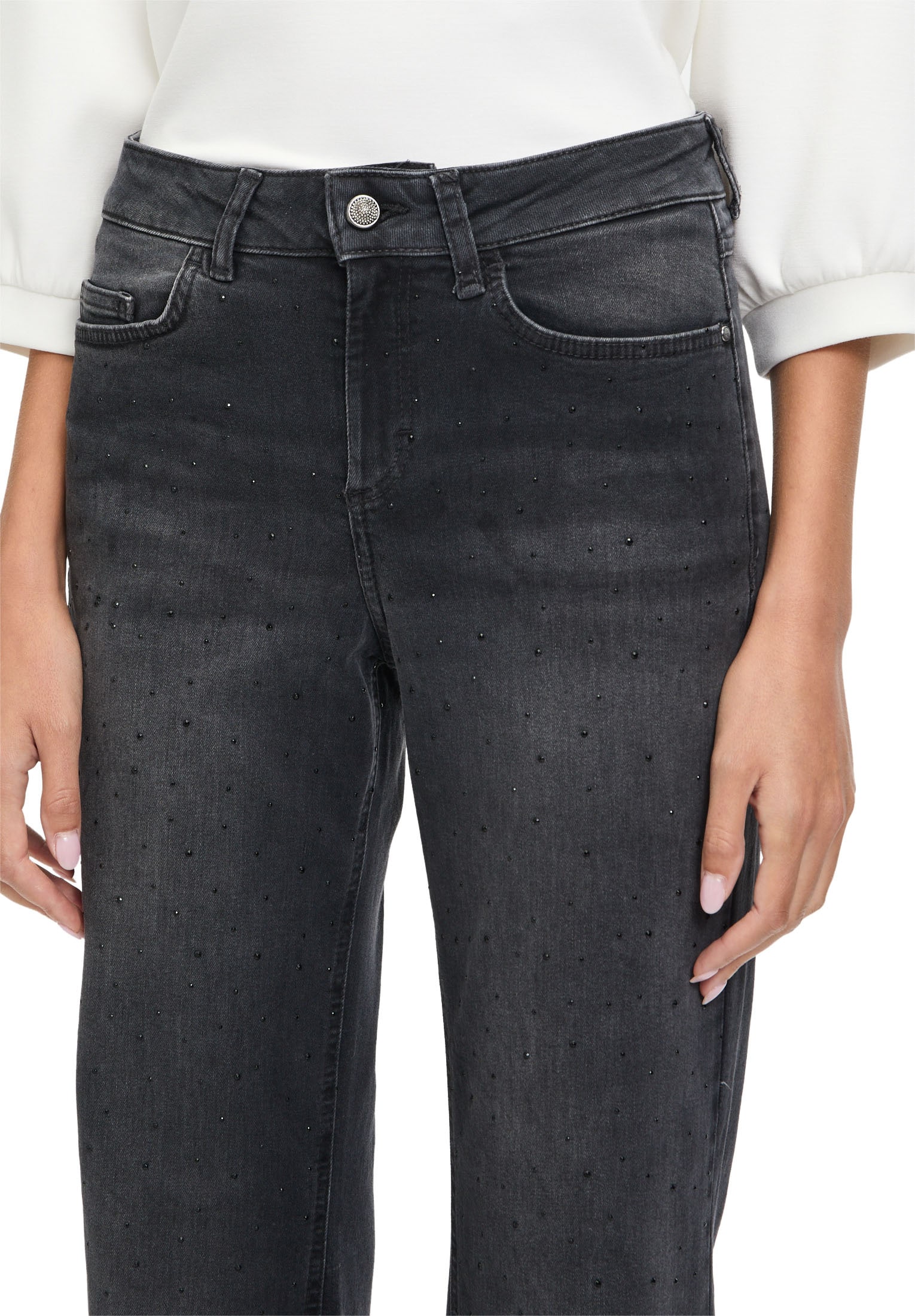 Cartoon Stretch-Hose »Stretch-Jeans mit Strass«