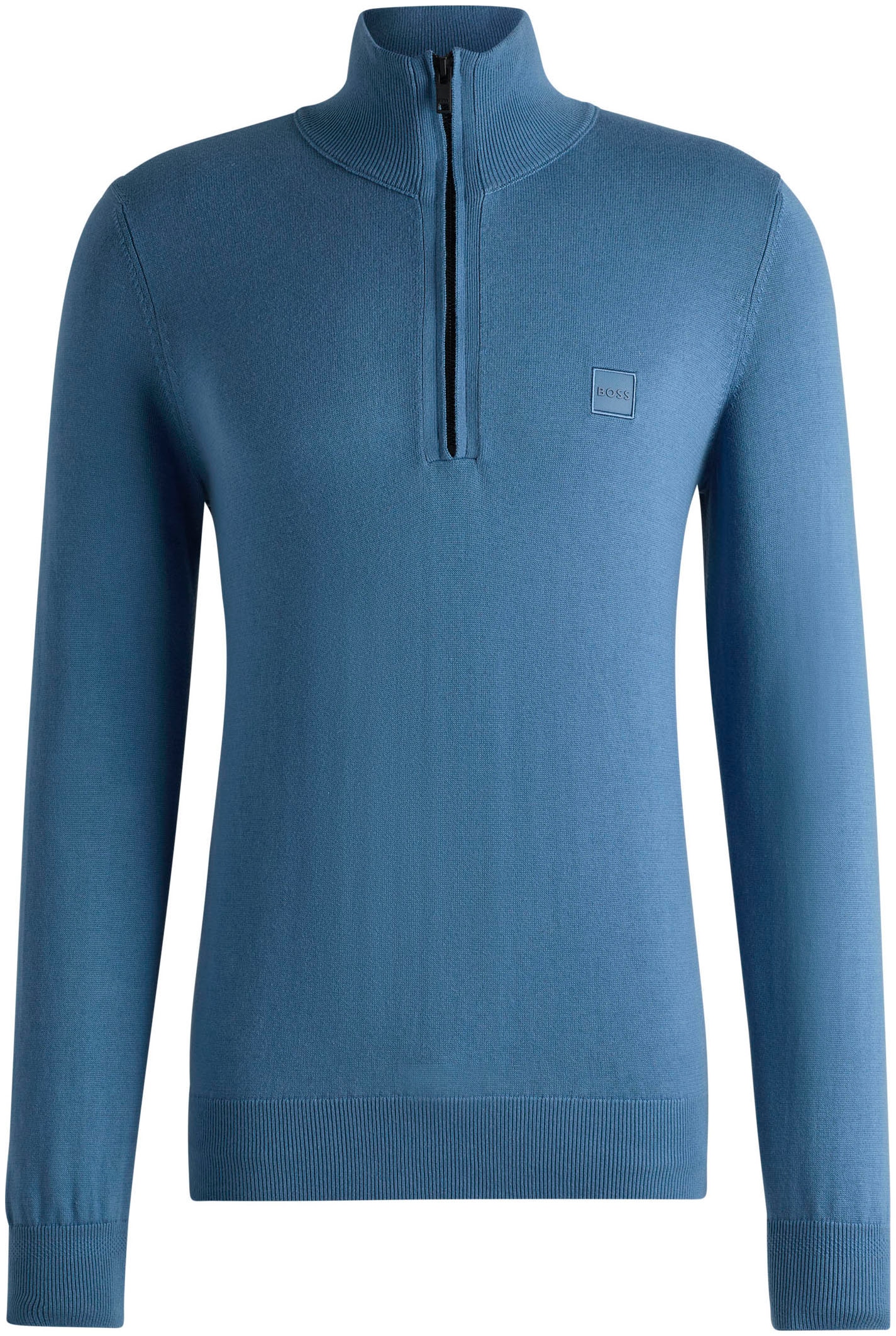 BOSS ORANGE Rollkragenpullover »Kanobix_S«, mit Ton-in-Ton Logo