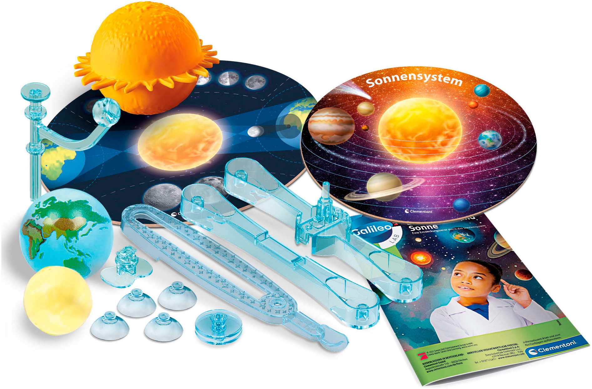 Clementoni® Experimentierkasten »Galileo Lab, Sonnensystem - Erde«, Made in Europe